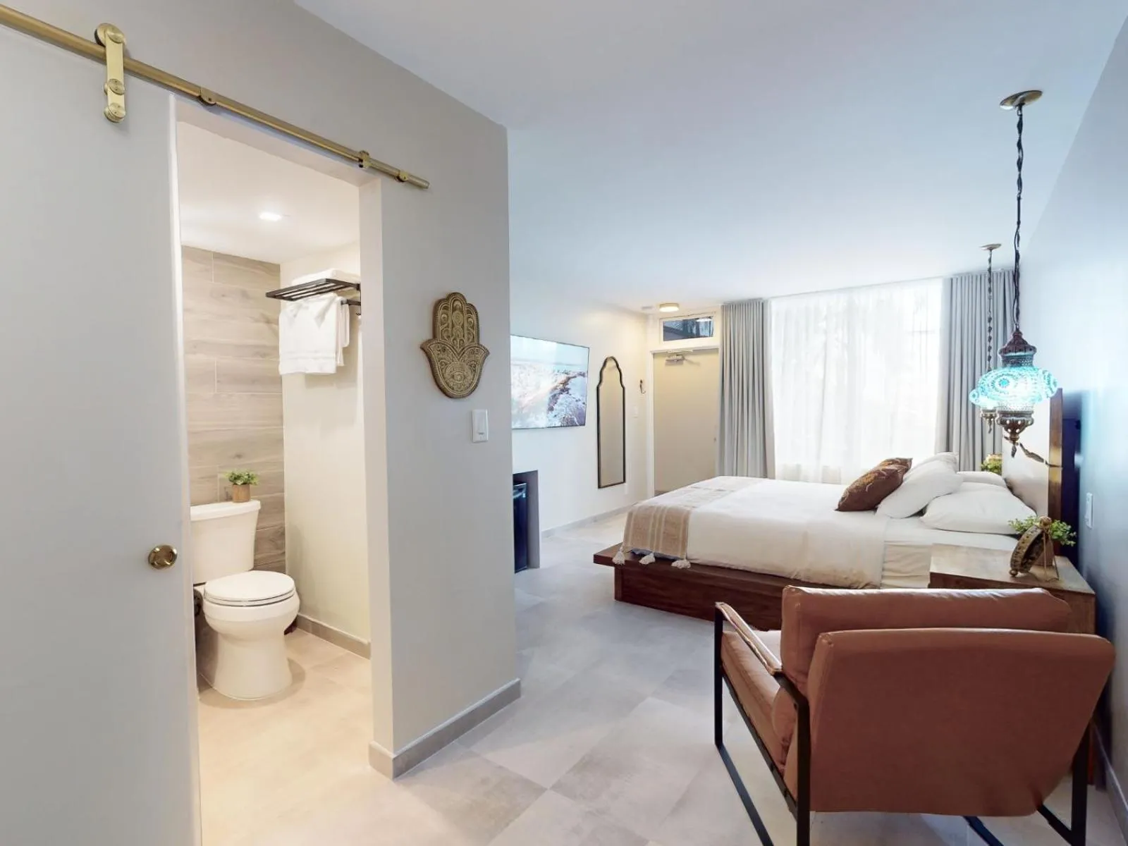 Bed in The Grand Resort and Spa & Worthington All Male