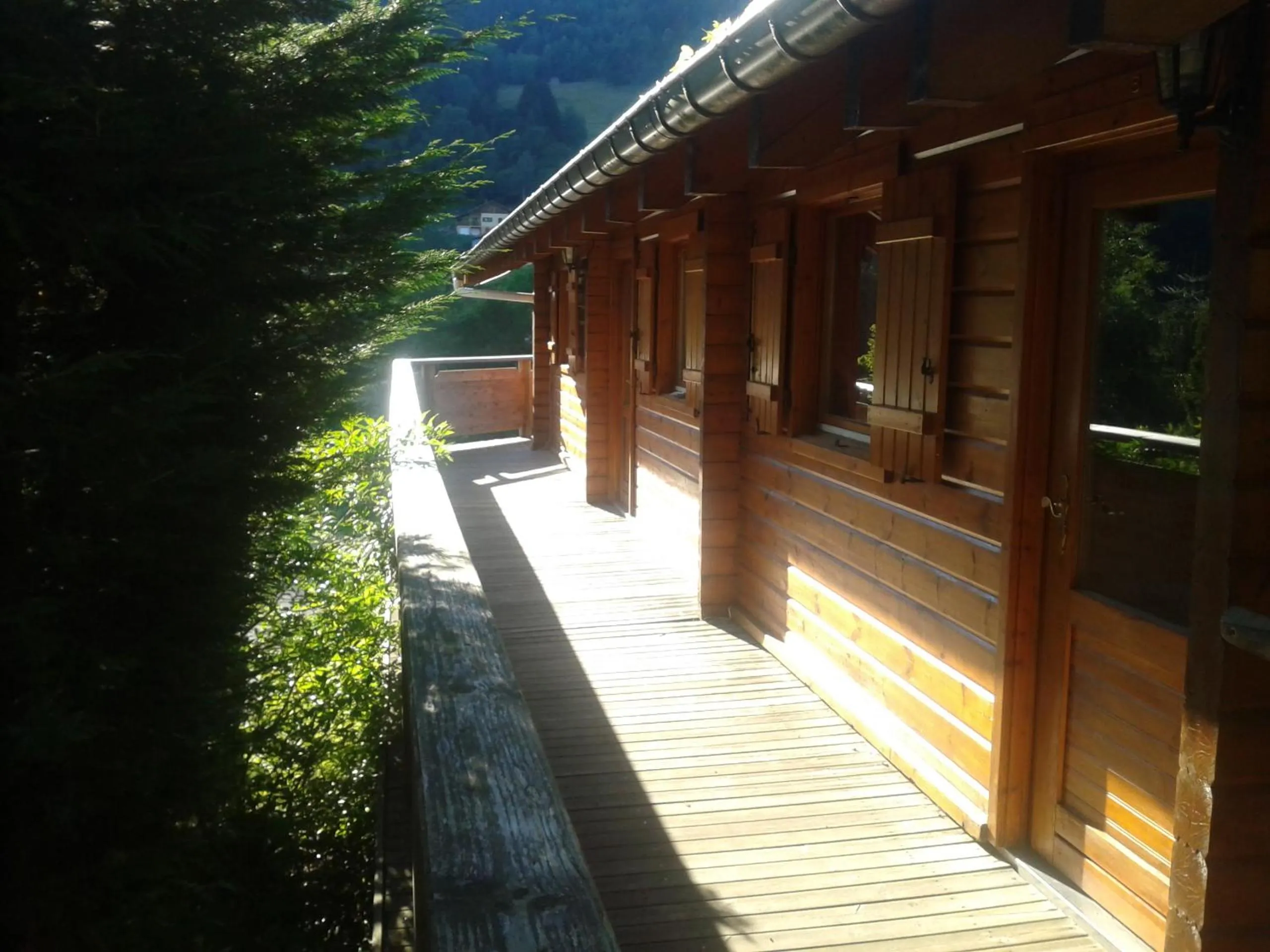 Balcony/Terrace in Hotel Restaurant Home Des Hautes Vosges