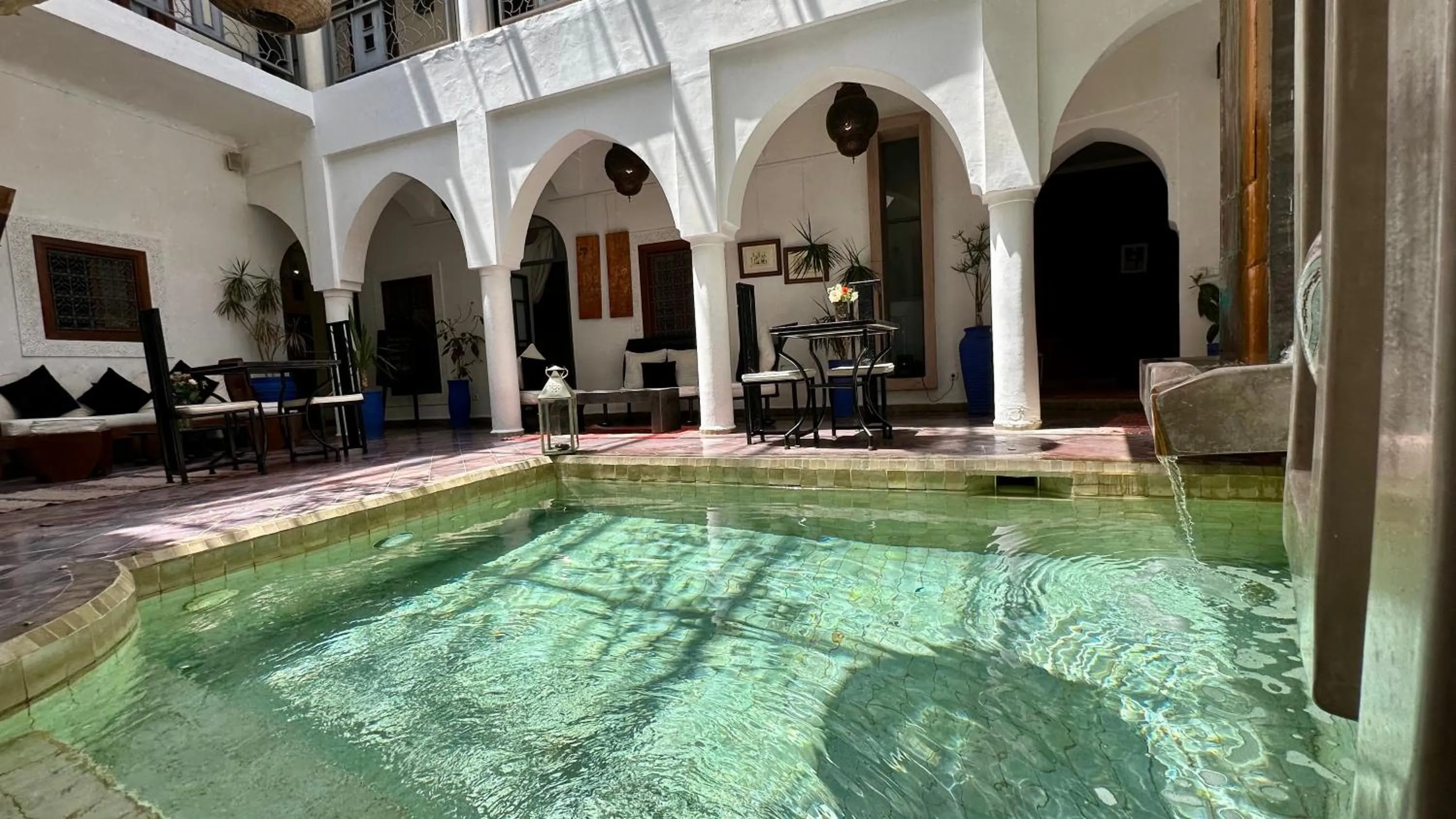 Pool view in Riad Jardin Des Rêves