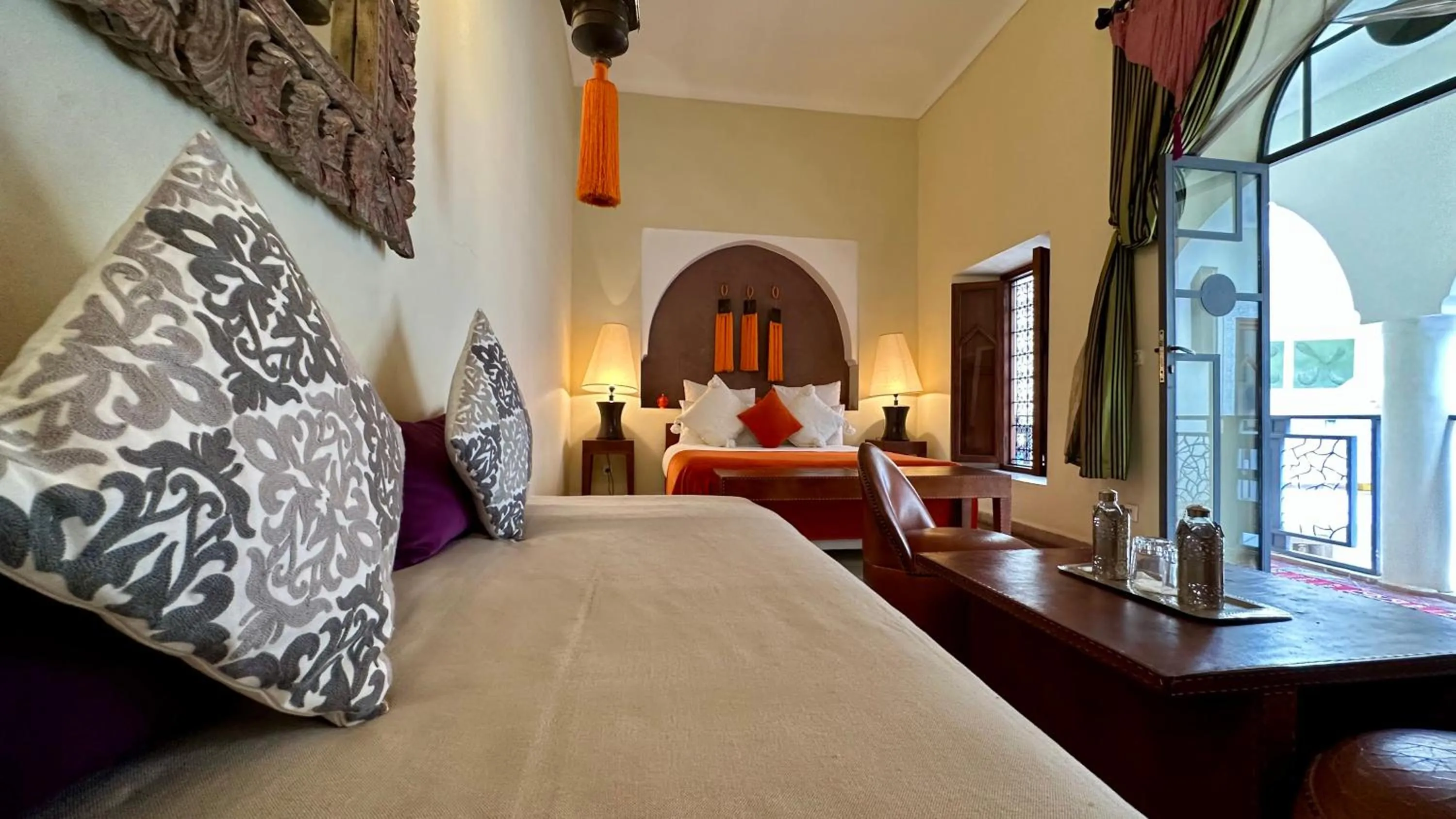 Bedroom, Bed in Riad Jardin Des Rêves