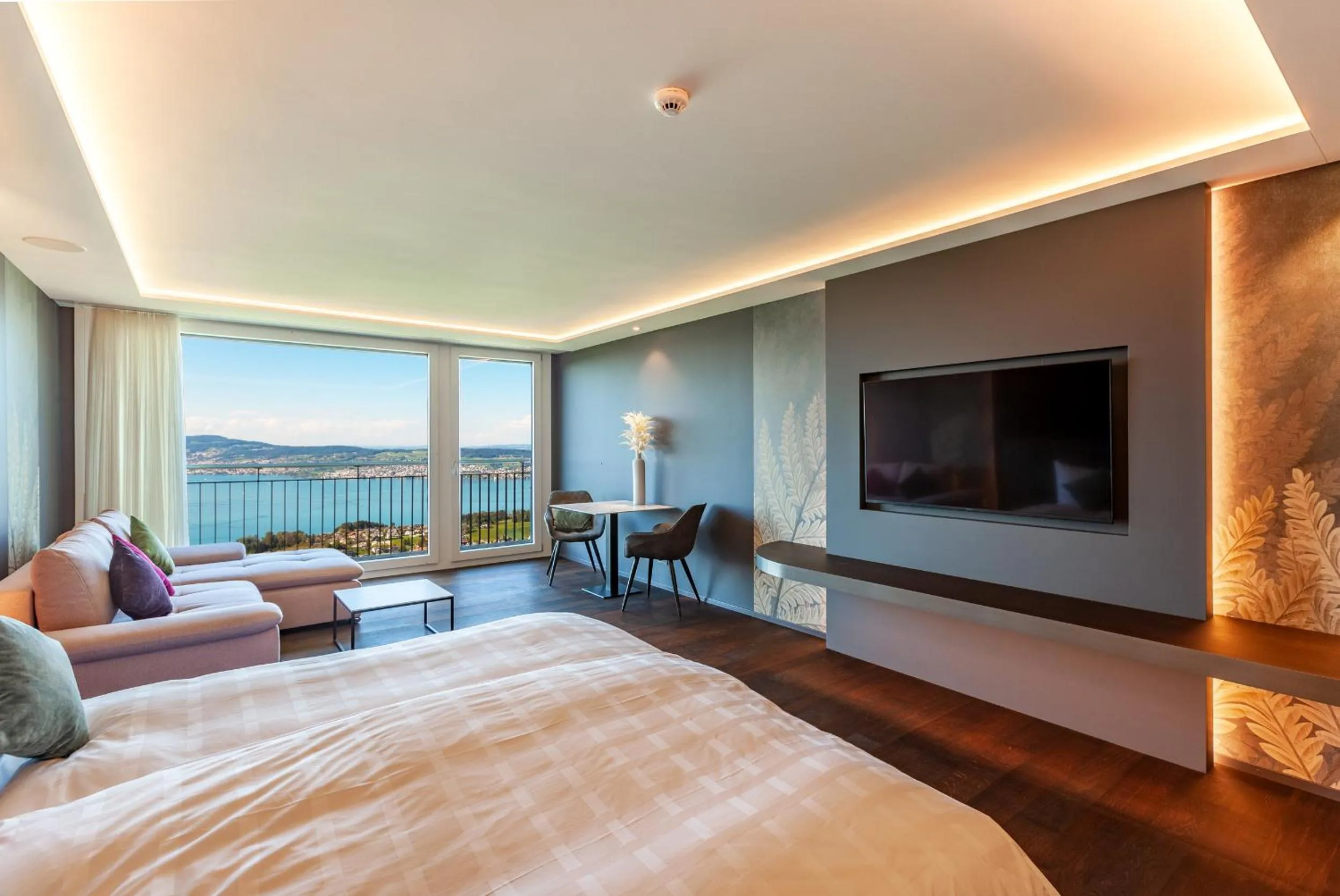 View (from property/room), Bed in Panorama Resort & Spa
