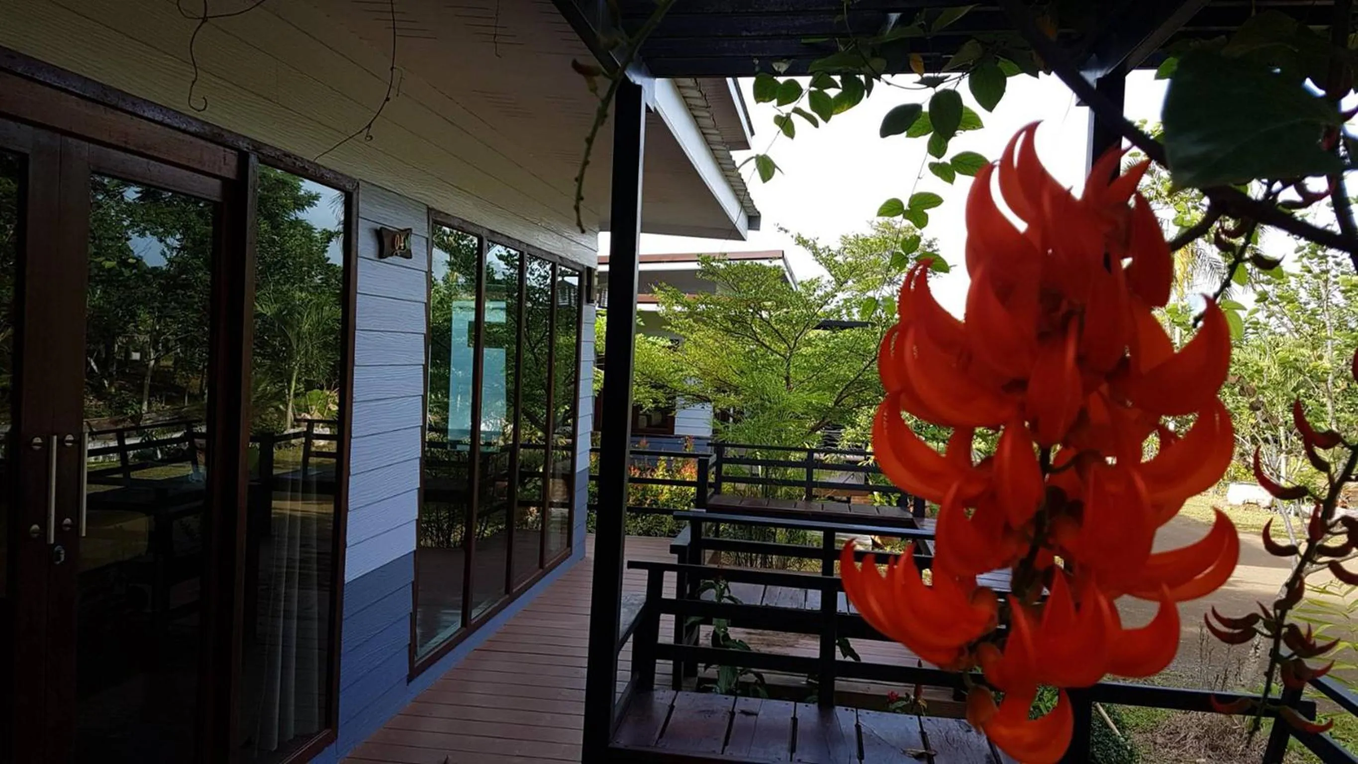 Balcony/Terrace in Baan Suan Hill Resort