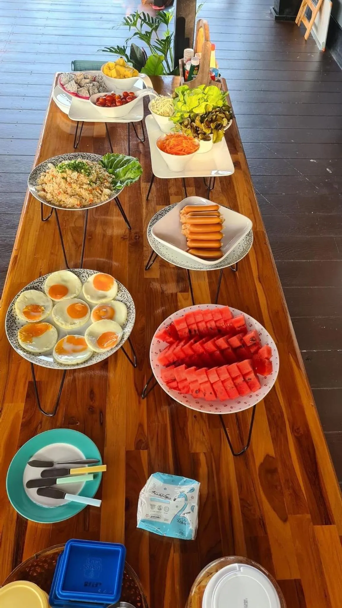 Breakfast in Baan Suan Hill Resort