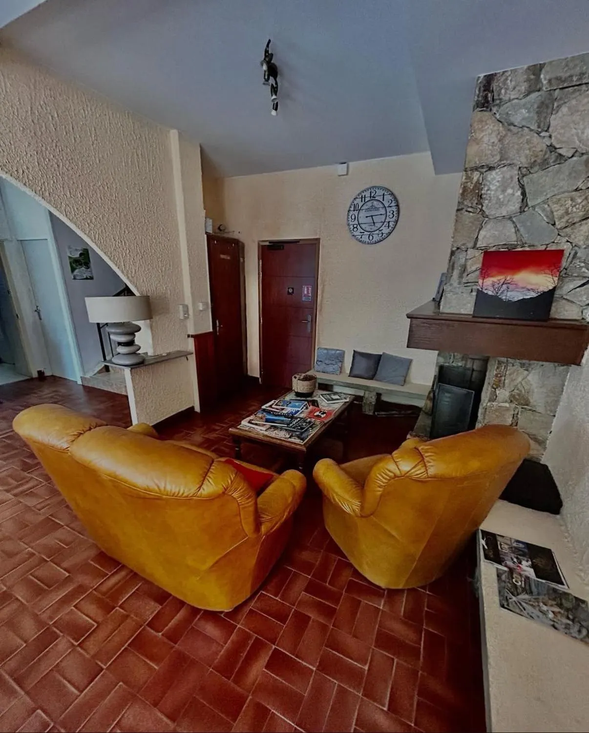 Lobby or reception in Hôtel - Pub Le Petit Bosquet