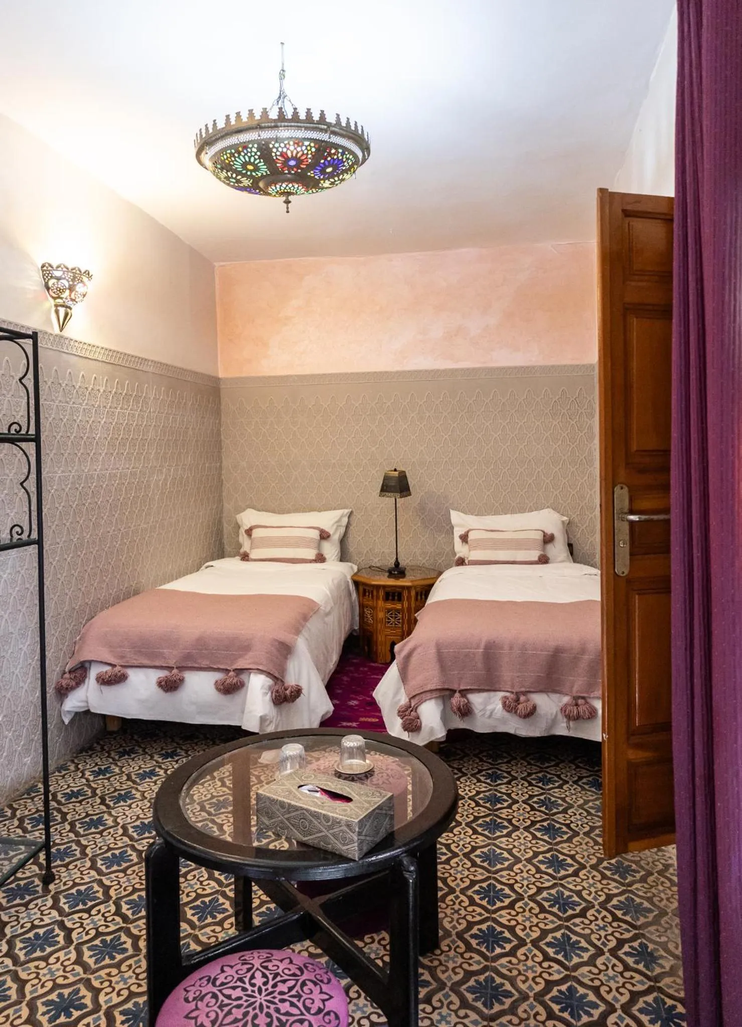 Bedroom, Bed in Riad Zayane Atlas