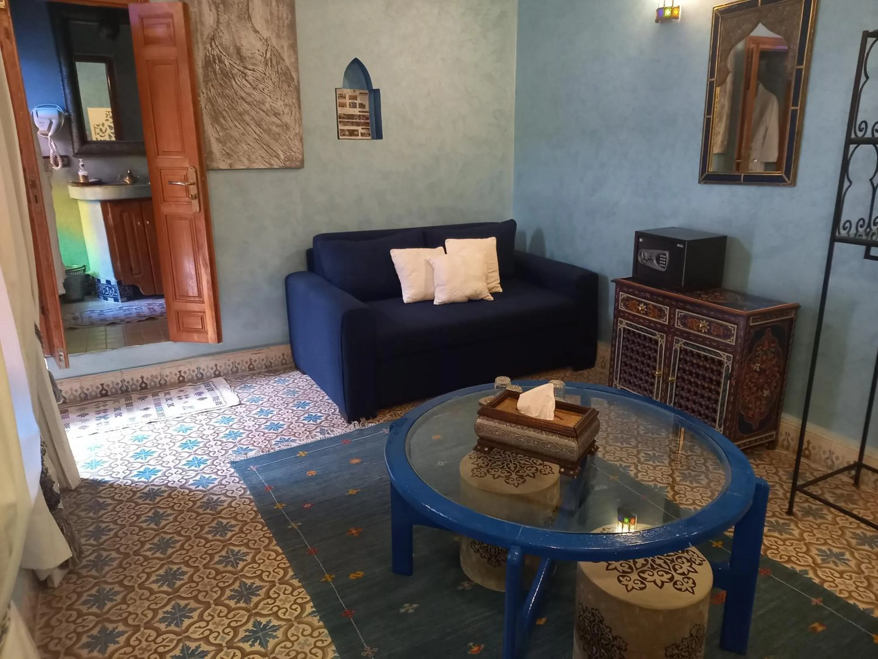 Bedroom in Riad Zayane Atlas