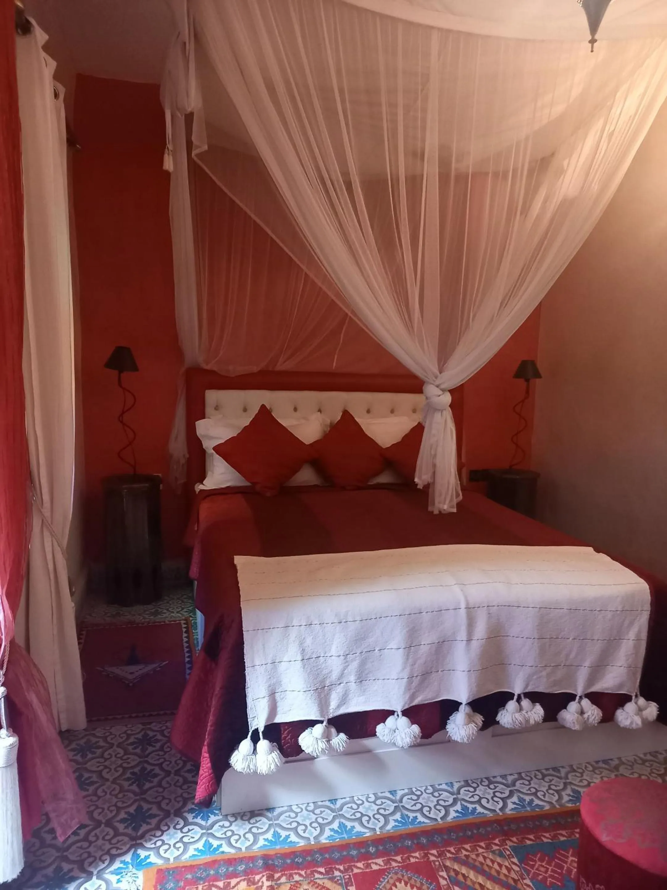 Bedroom, Bed in Riad Zayane Atlas