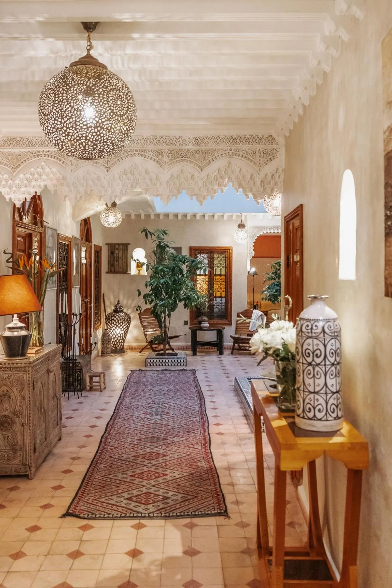 Facade/entrance in Riad Zayane Atlas