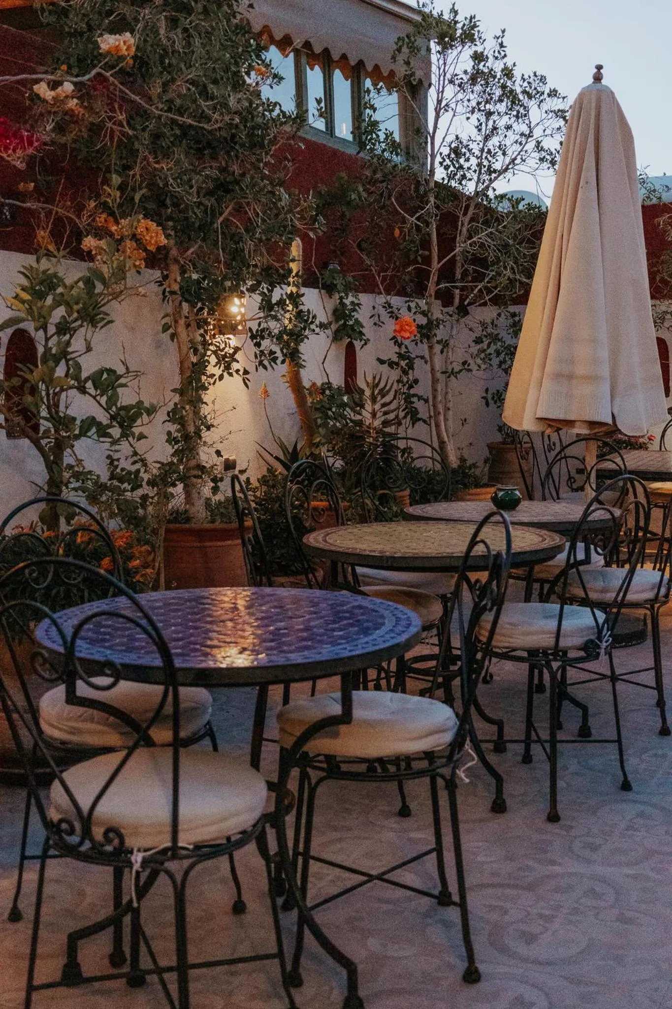Patio in Riad Zayane Atlas
