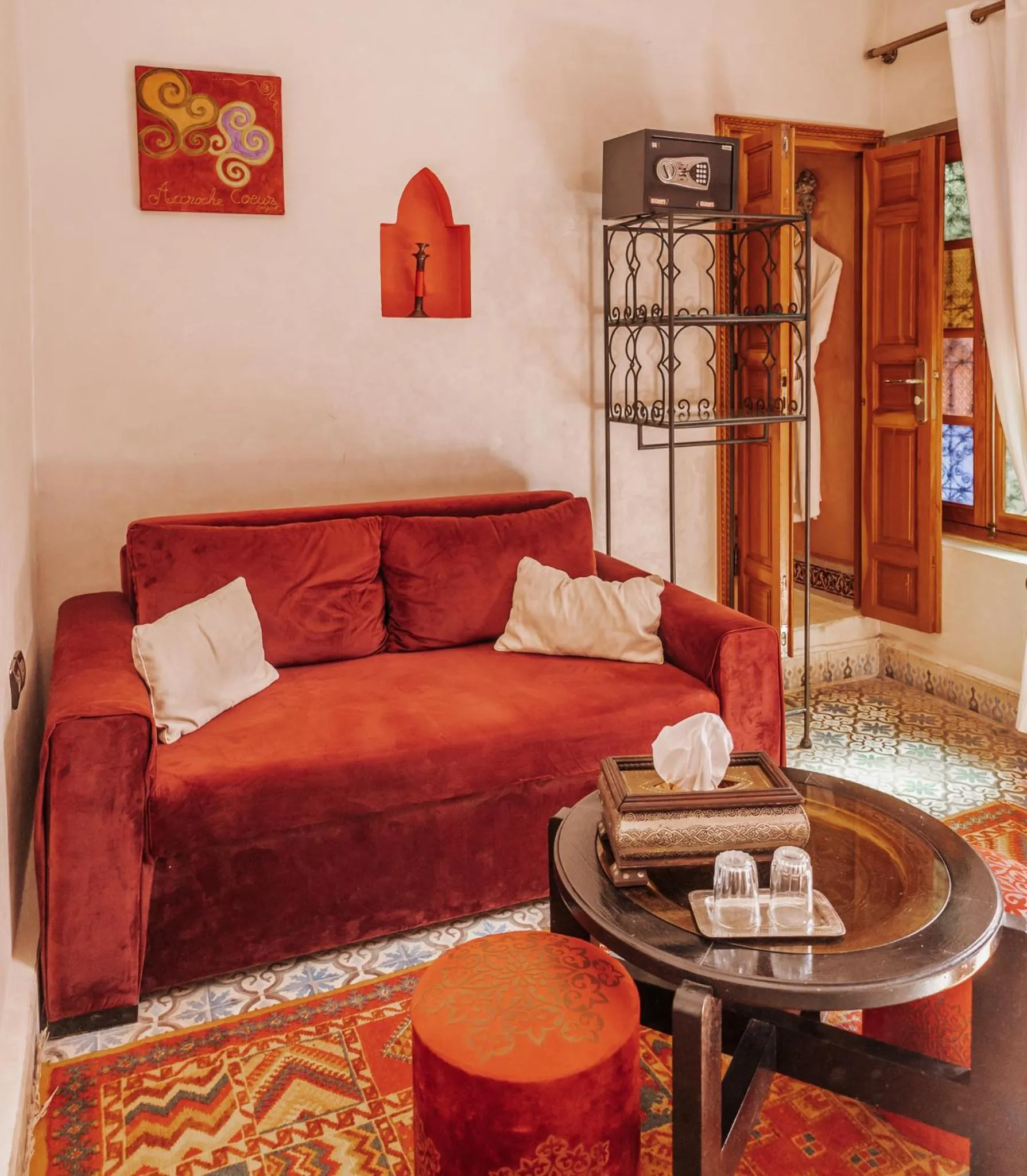 Bedroom in Riad Zayane Atlas