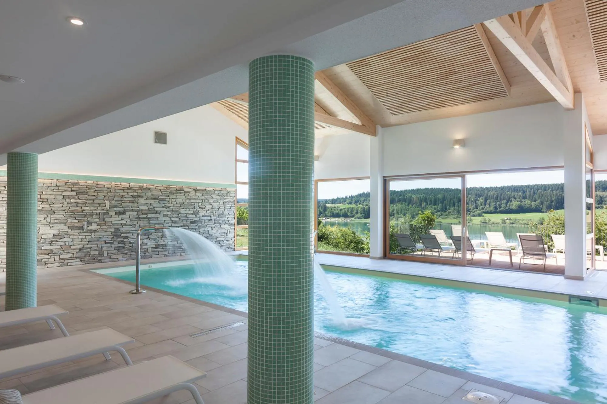 Natural landscape in Hotel Spa Les Rives Sauvages
