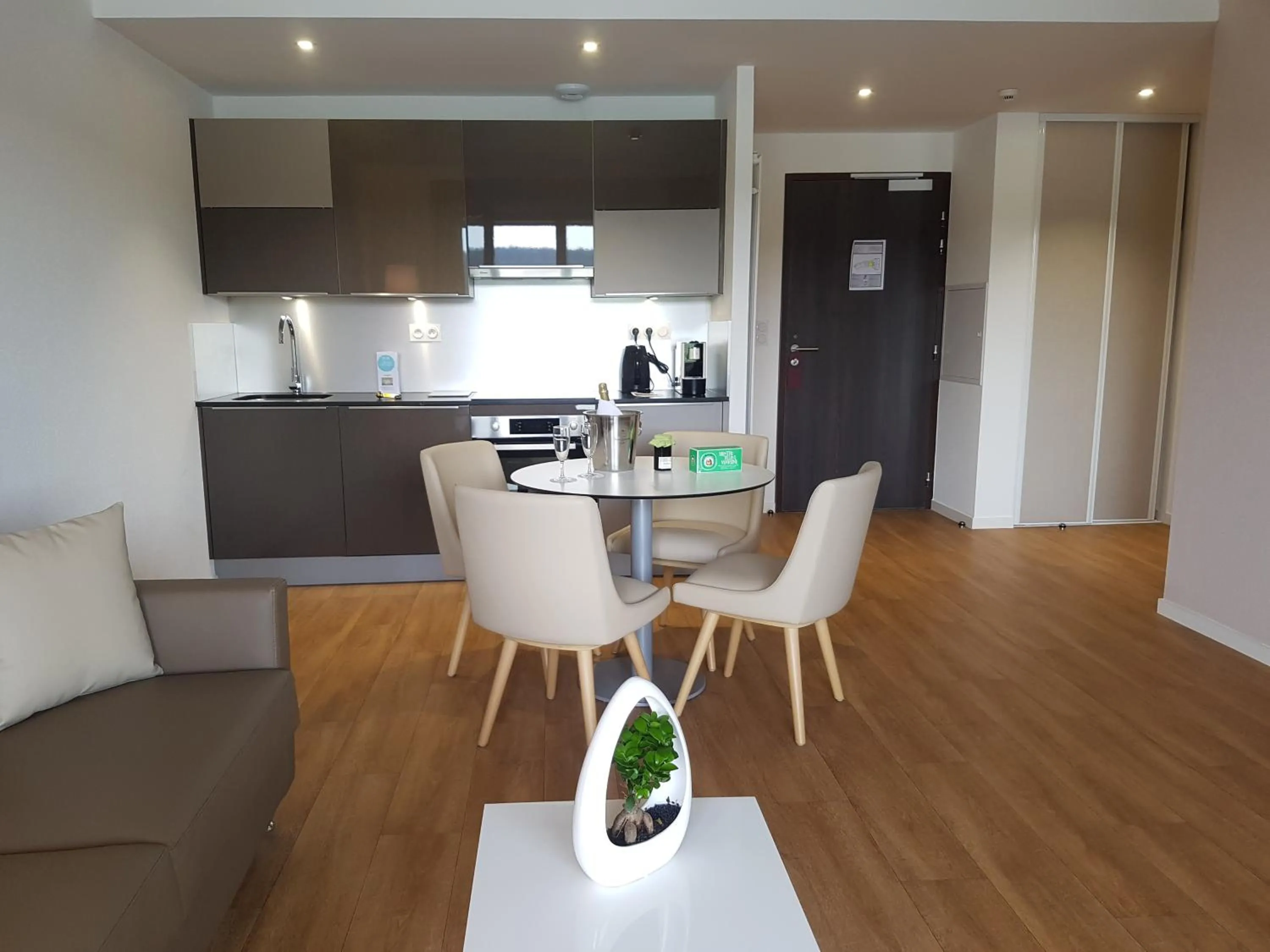 Coffee/tea facilities in Hotel Spa Les Rives Sauvages