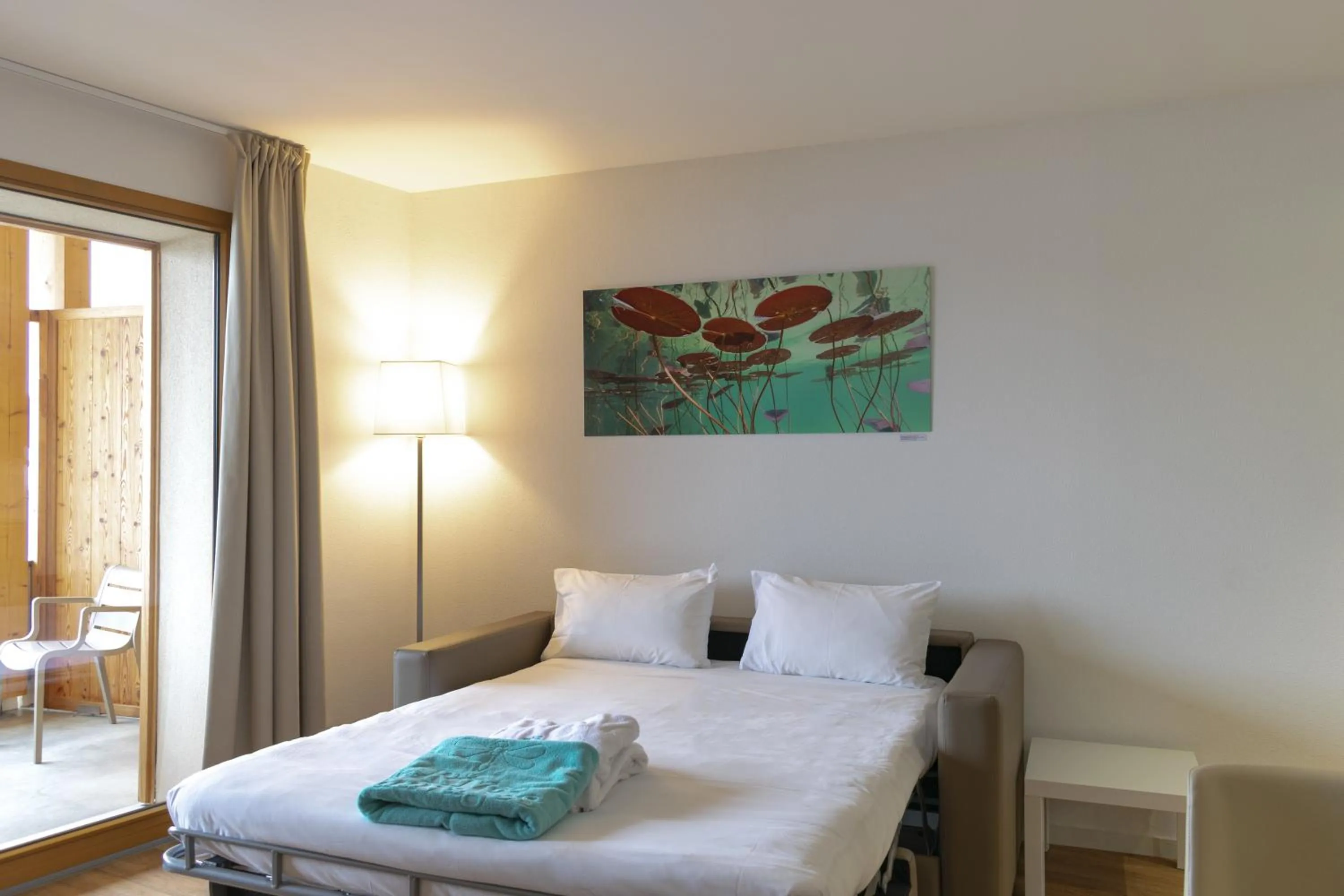 Bedroom, Bed in Hotel Spa Les Rives Sauvages