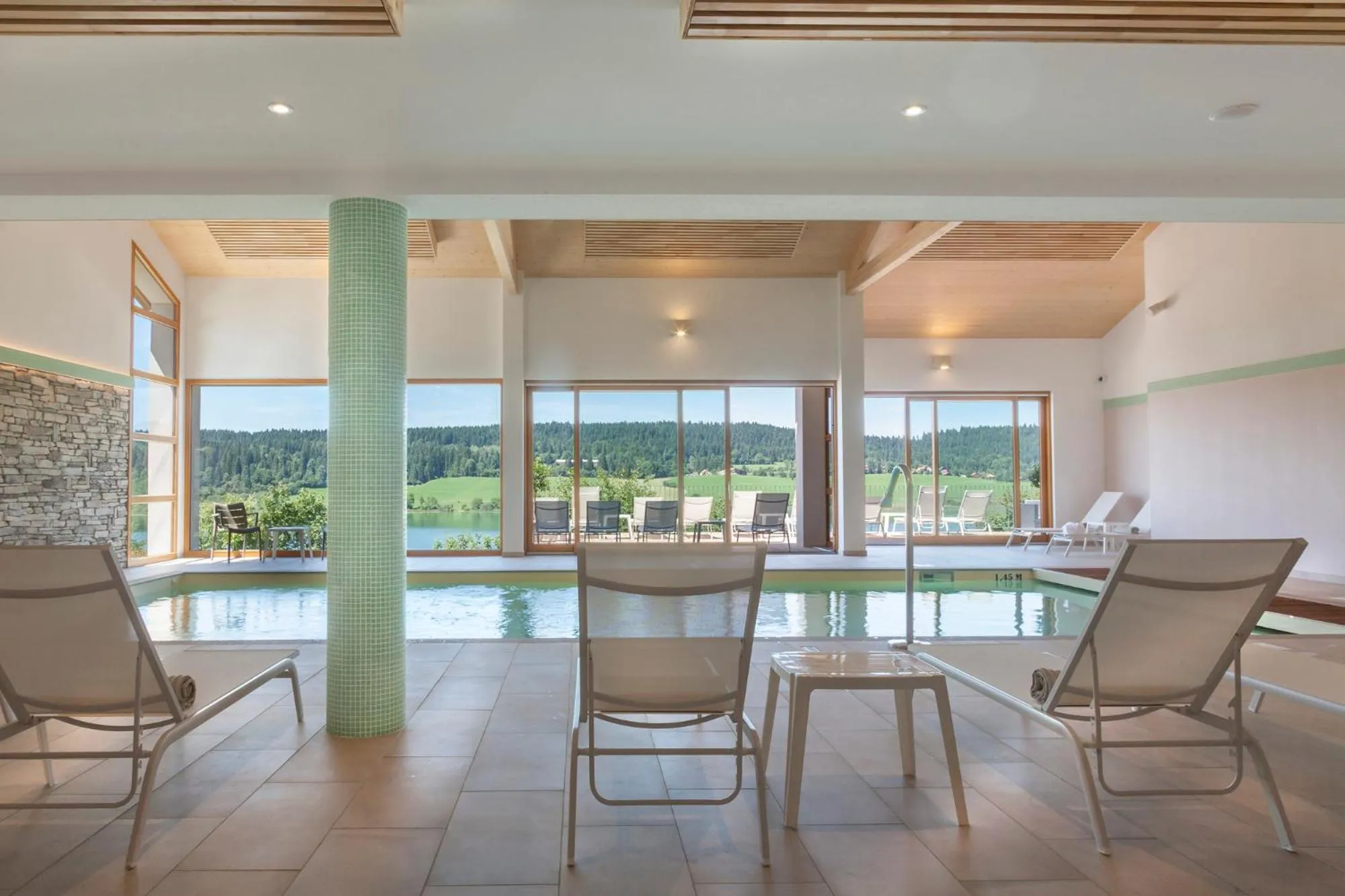 Natural landscape in Hotel Spa Les Rives Sauvages