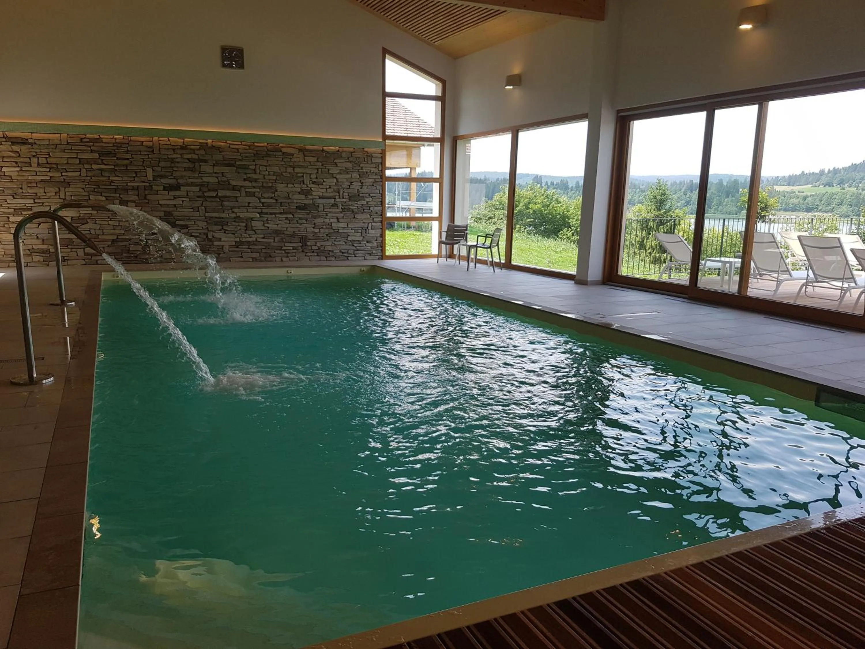Natural landscape in Hotel Spa Les Rives Sauvages