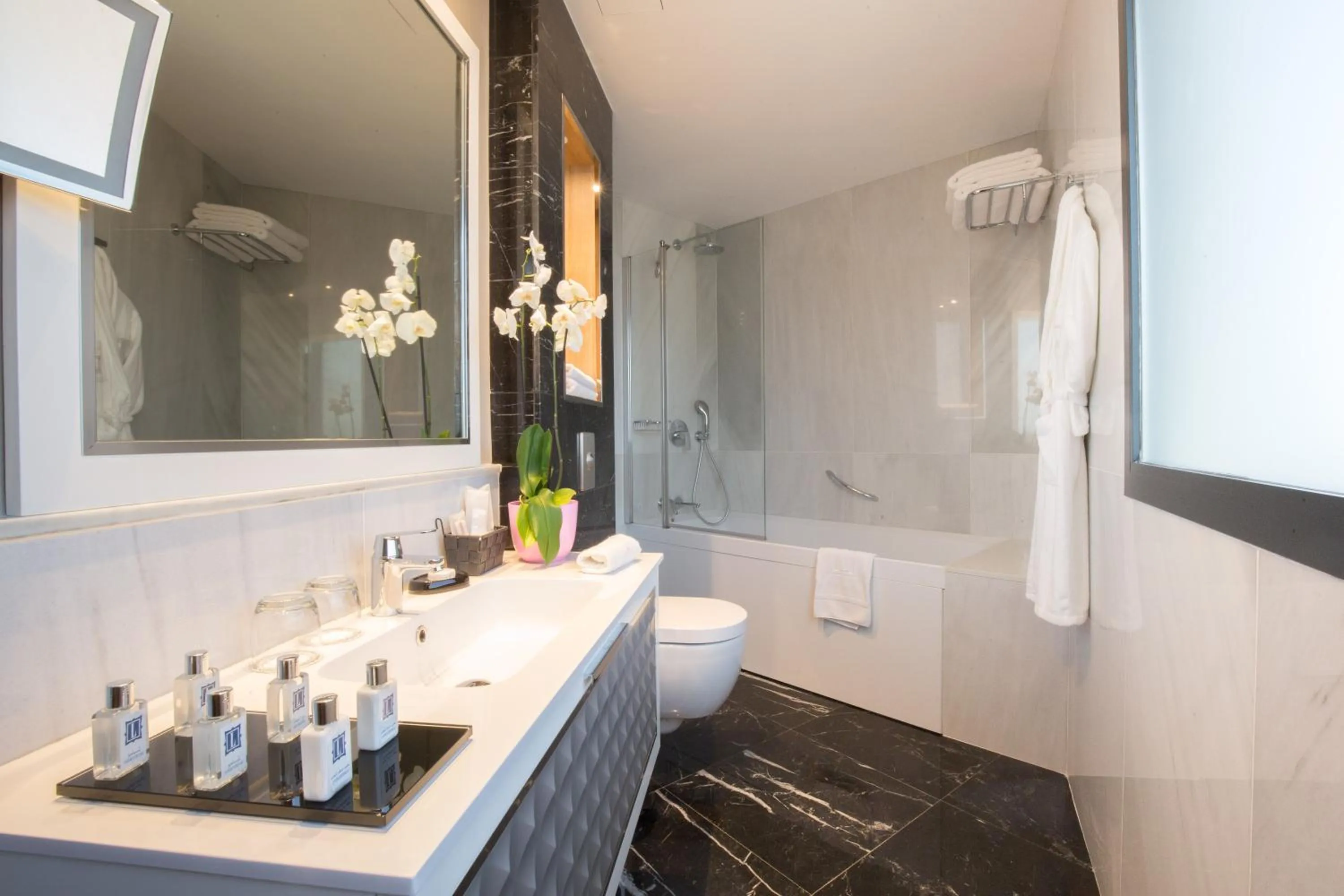 Bathroom in Lamaraz Hotels