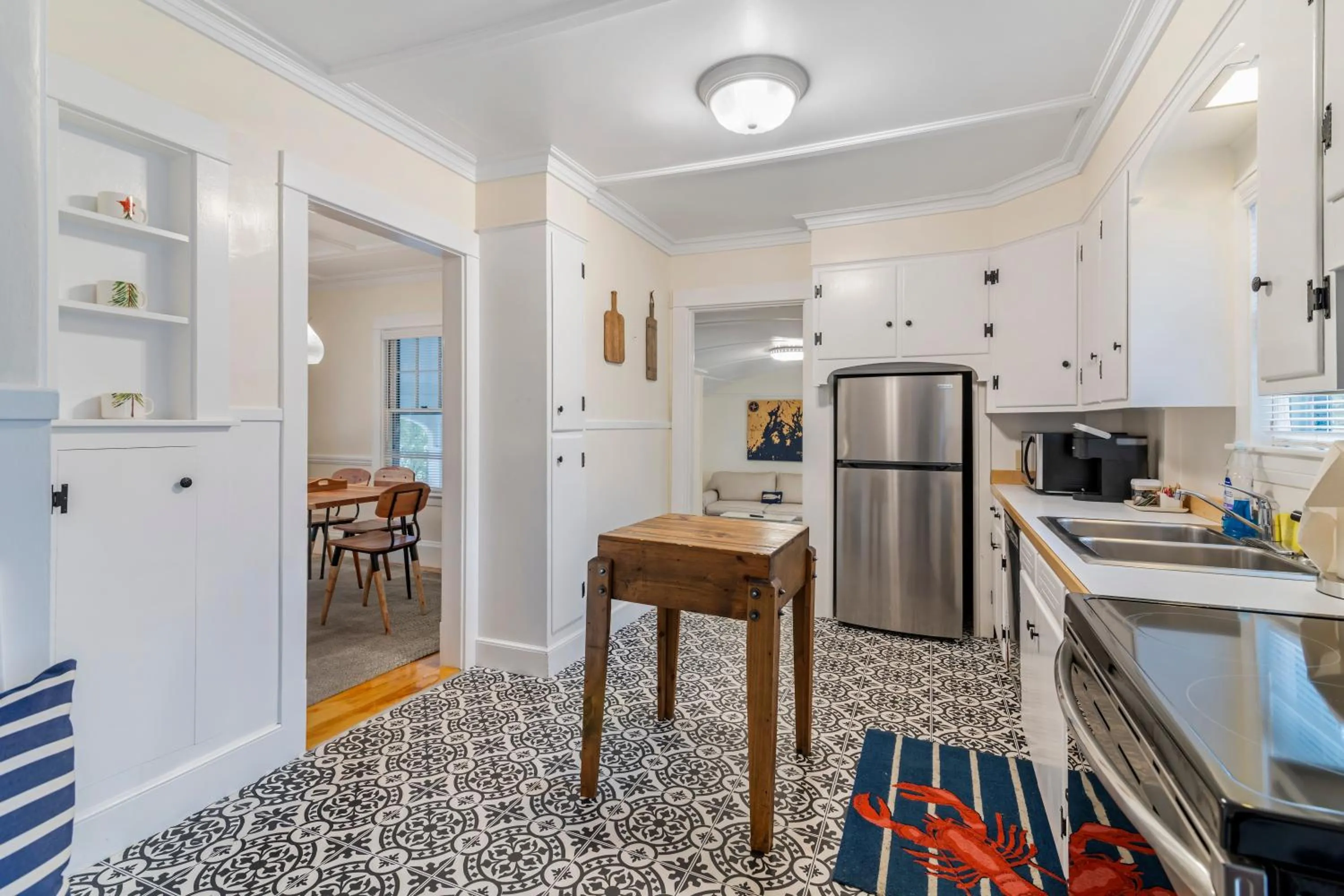 Kitchen or kitchenette in The Harraseeket Inn & Event House Freeport Downtown