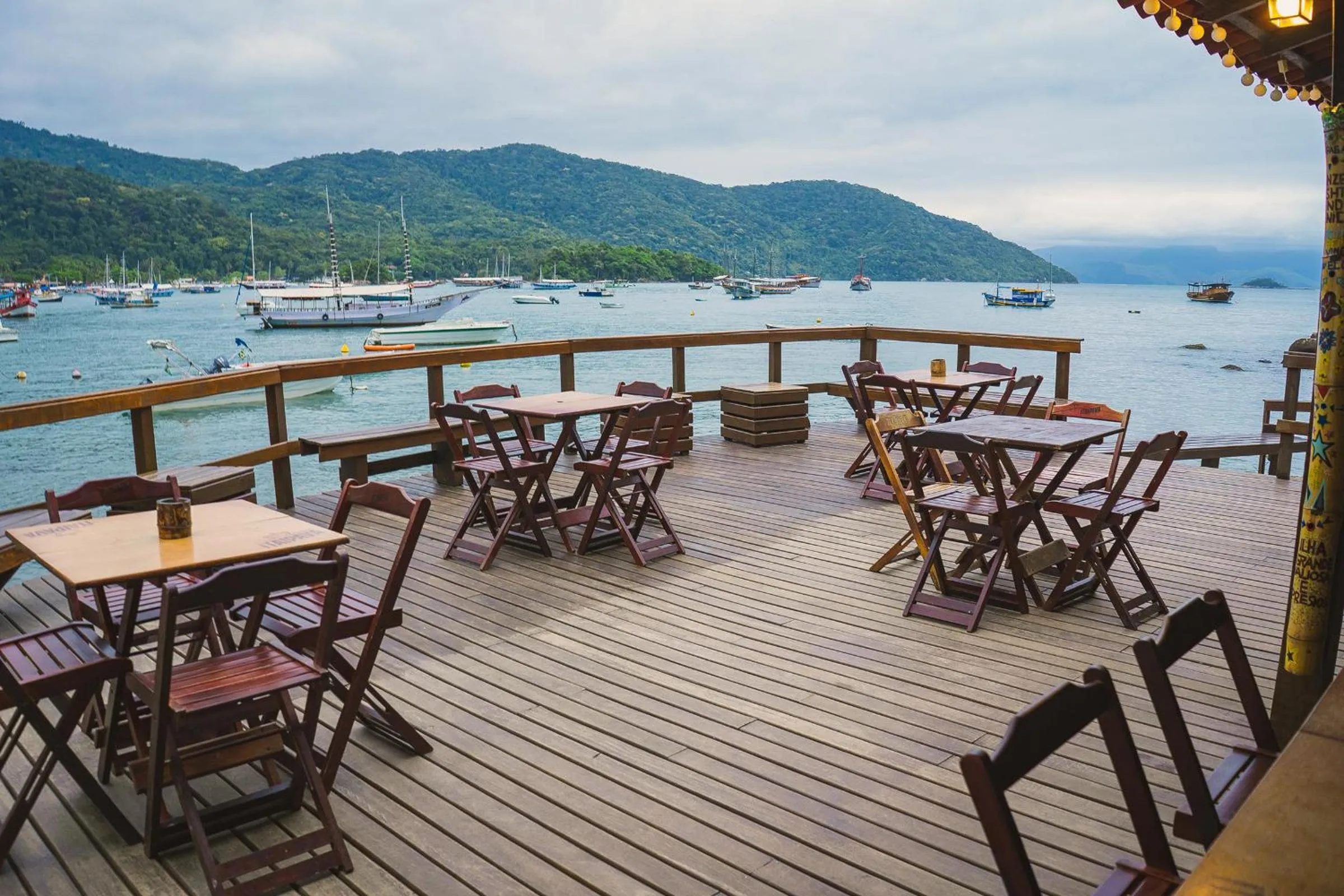 Balcony/Terrace in Che Lagarto Hostel Ilha Grande