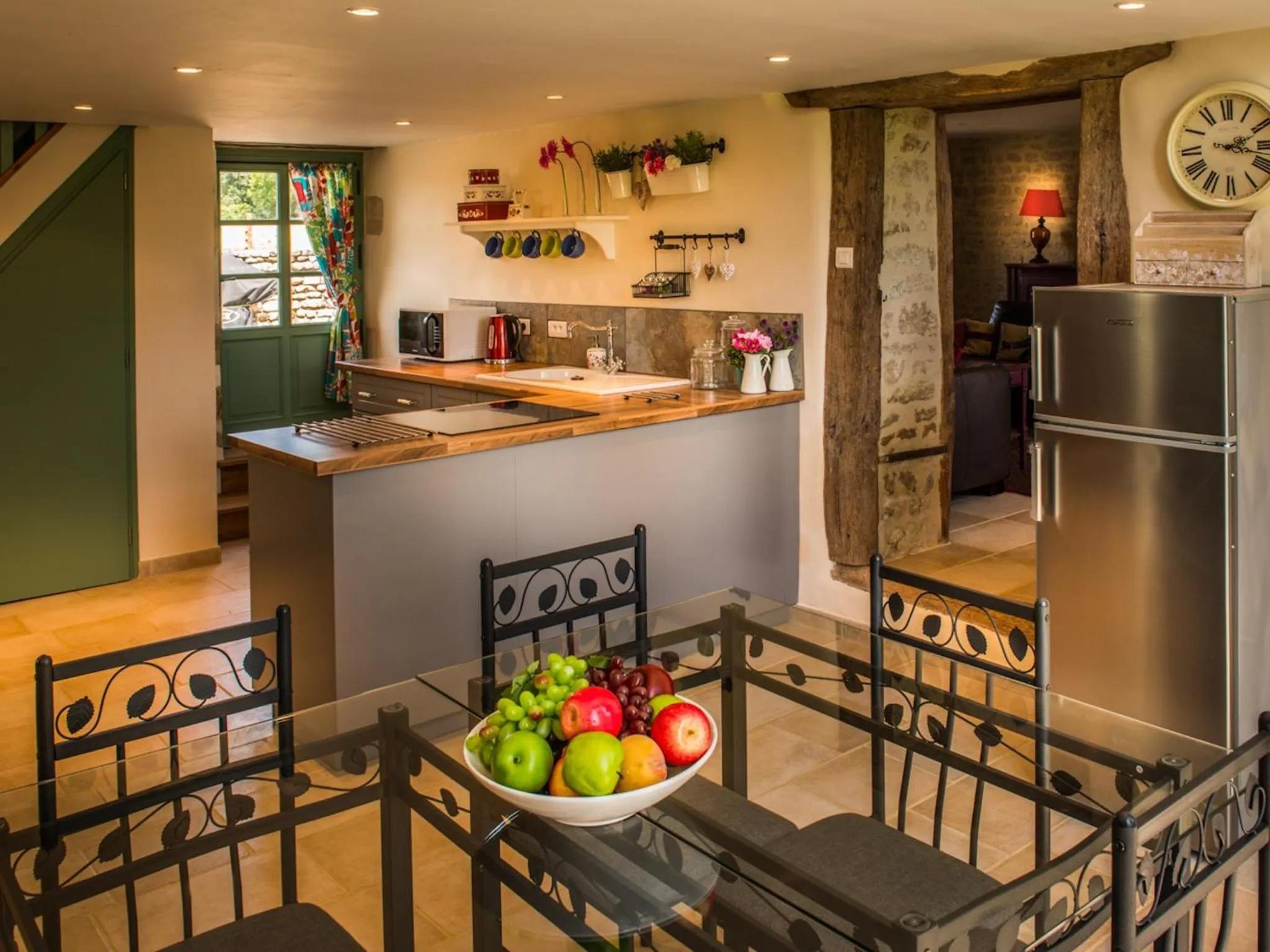 Dining area in Chateau Le Retail