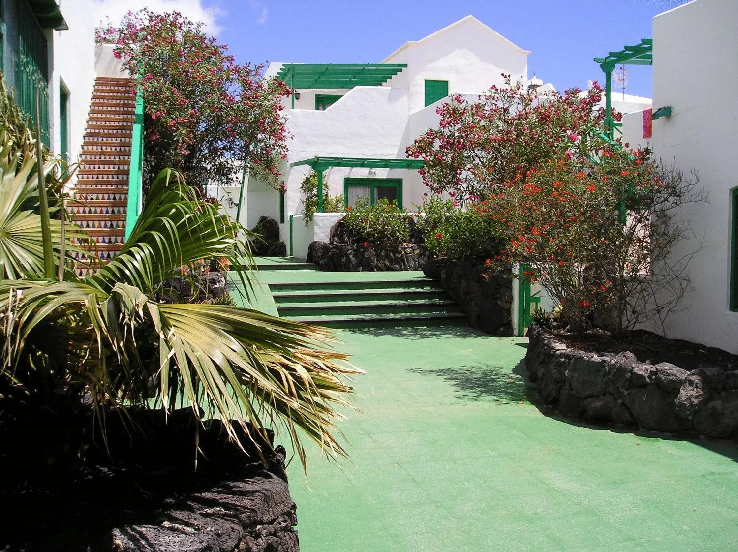 Garden in Apartamentos Celeste