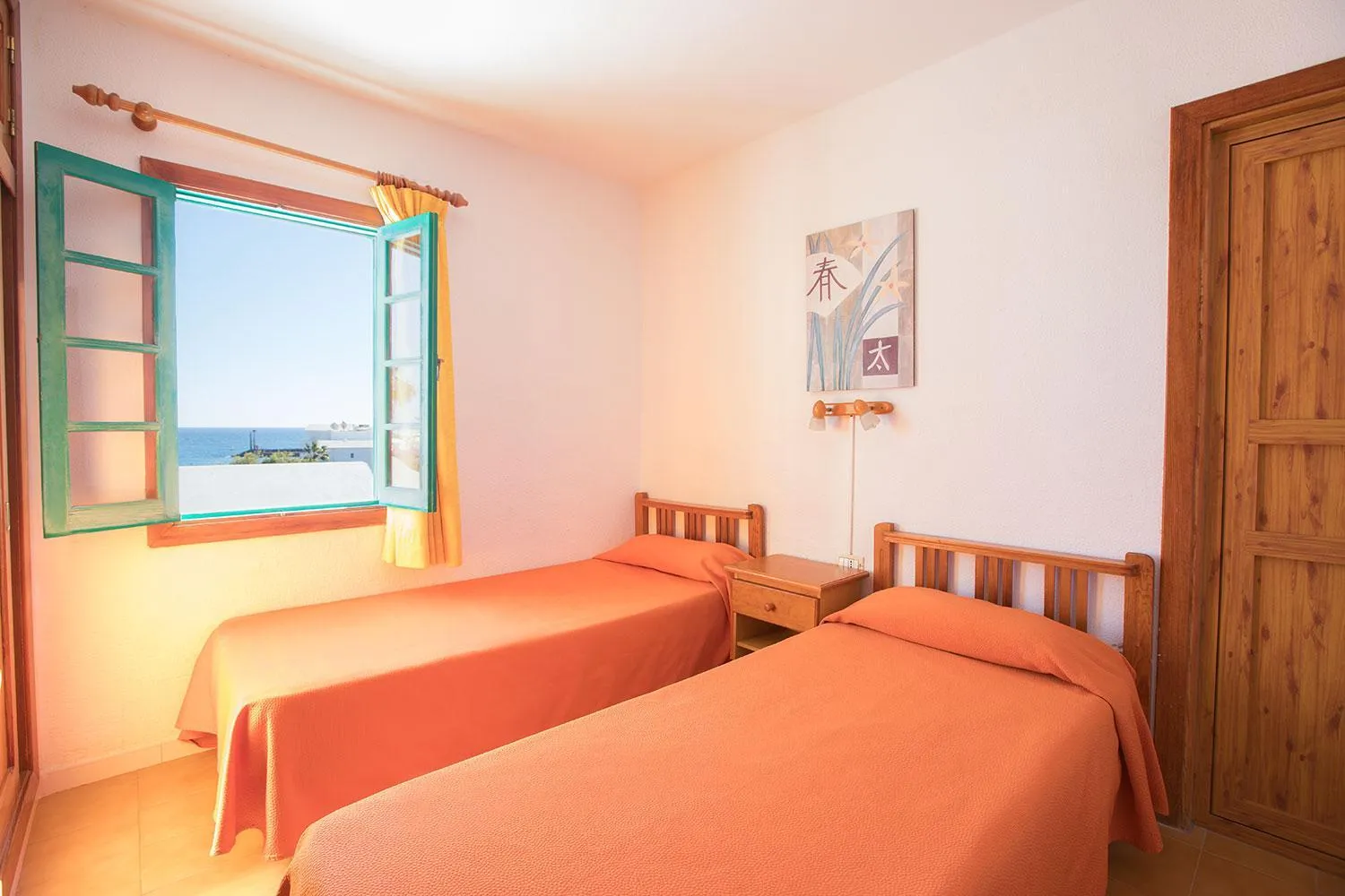 Bedroom, Bed in Apartamentos Celeste