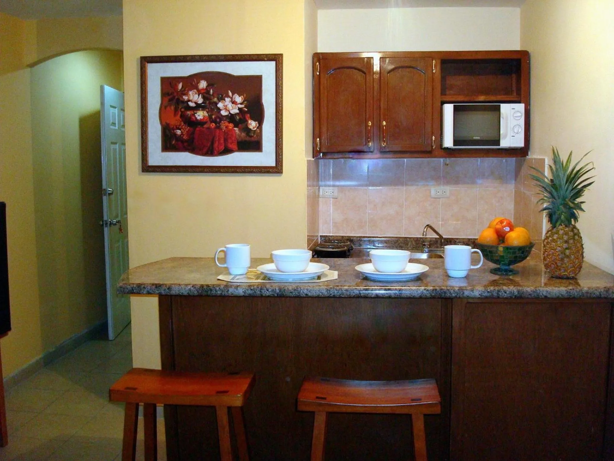 Kitchen or kitchenette in El Ejecutivo Aparthotel