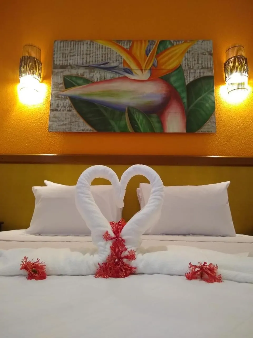 Bed in Anauí Pousada