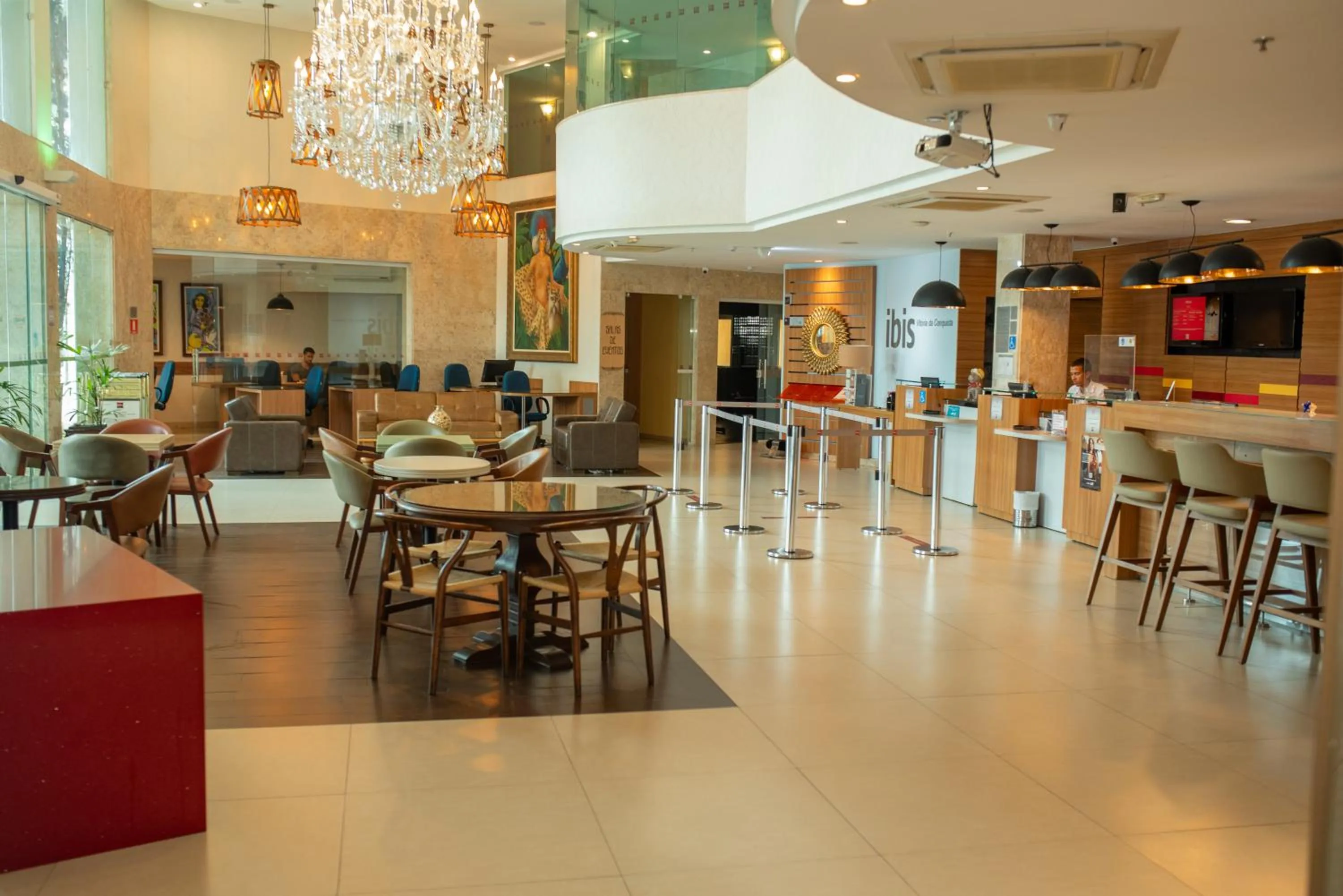 Lobby or reception in ibis Vitoria da Conquista