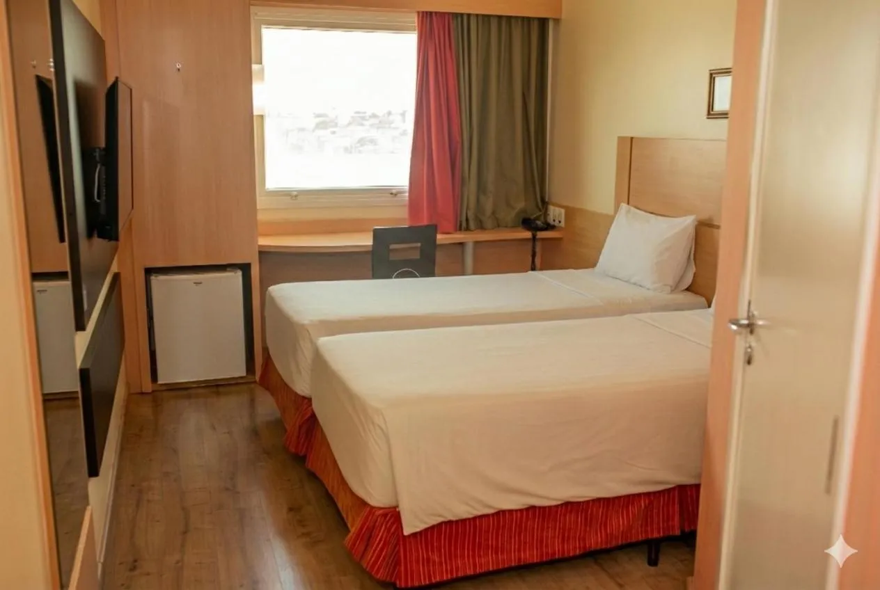 Bedroom, Bed in ibis Vitoria da Conquista