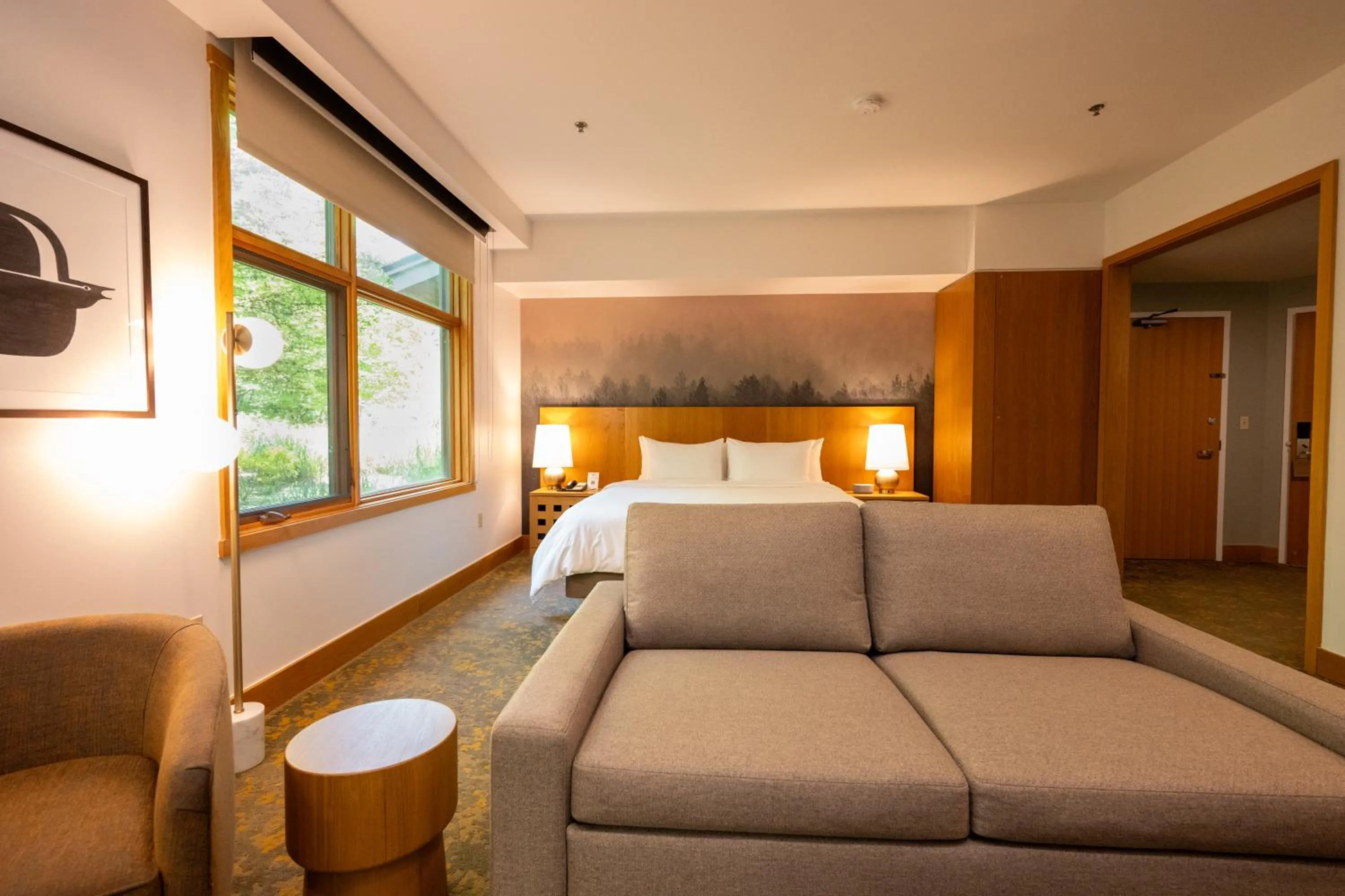 Bedroom, Bed in Cedarbrook Lodge