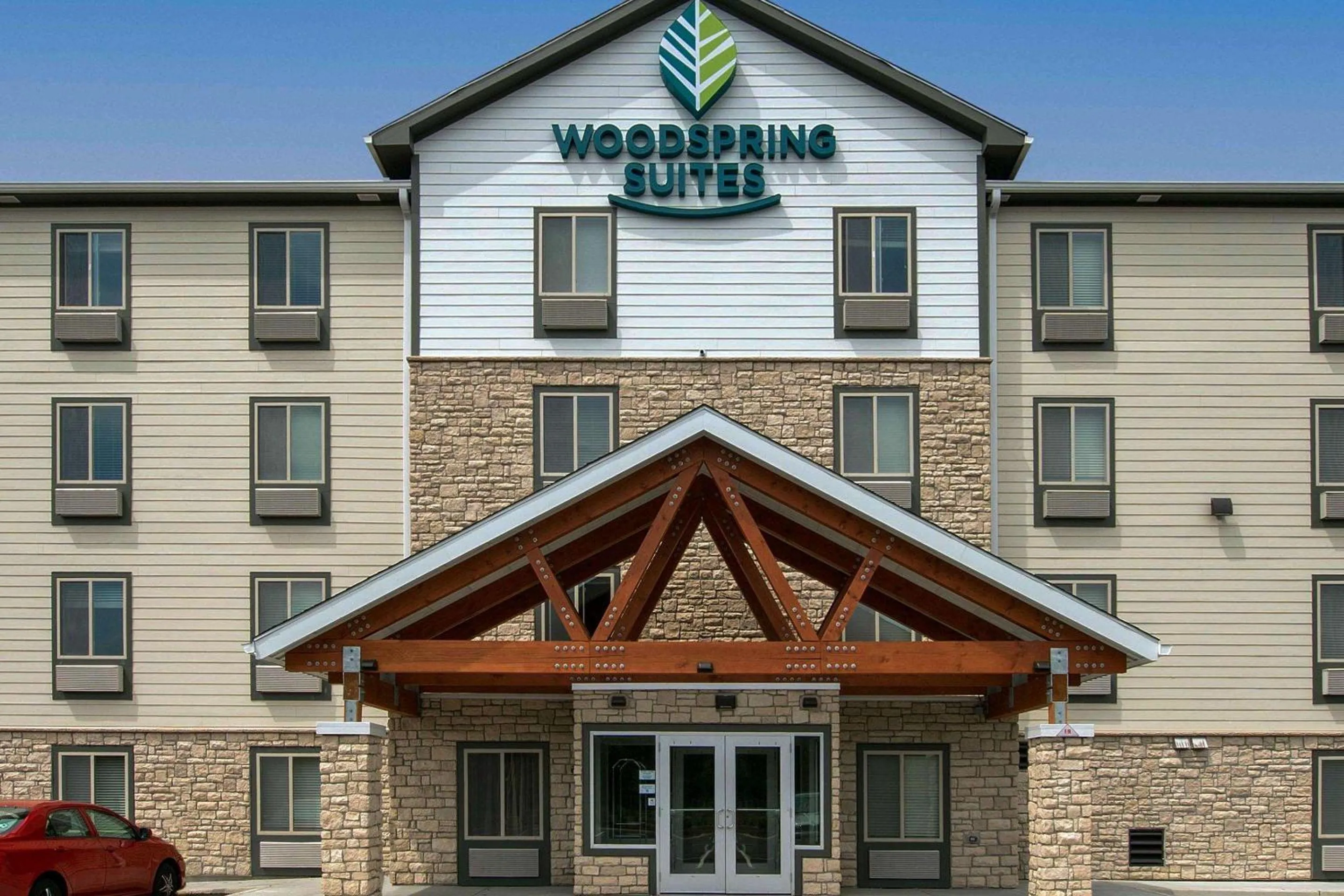 Property building in Woodspring Suites Cherry Hill