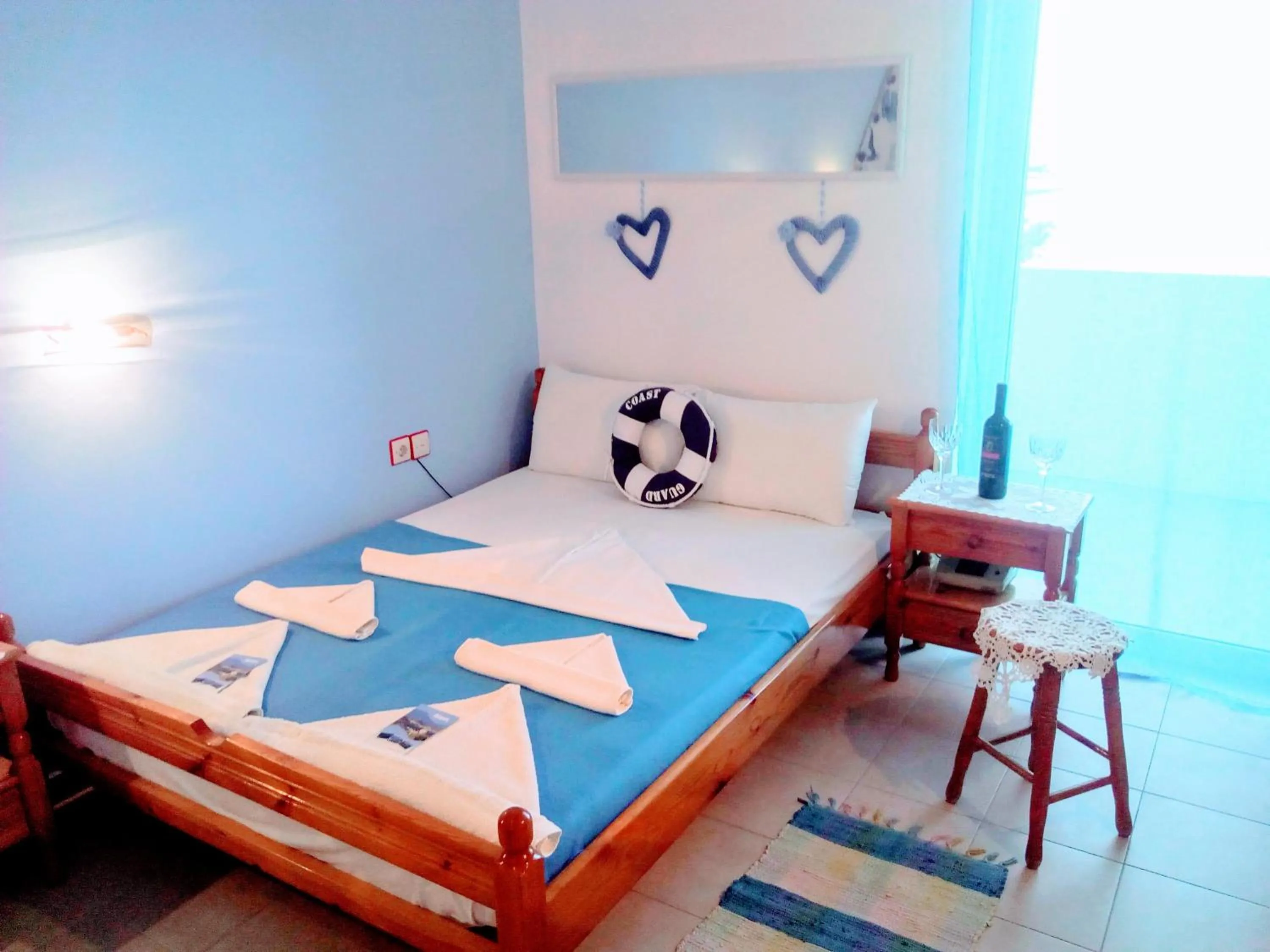 Bedroom in Paradisso Studios