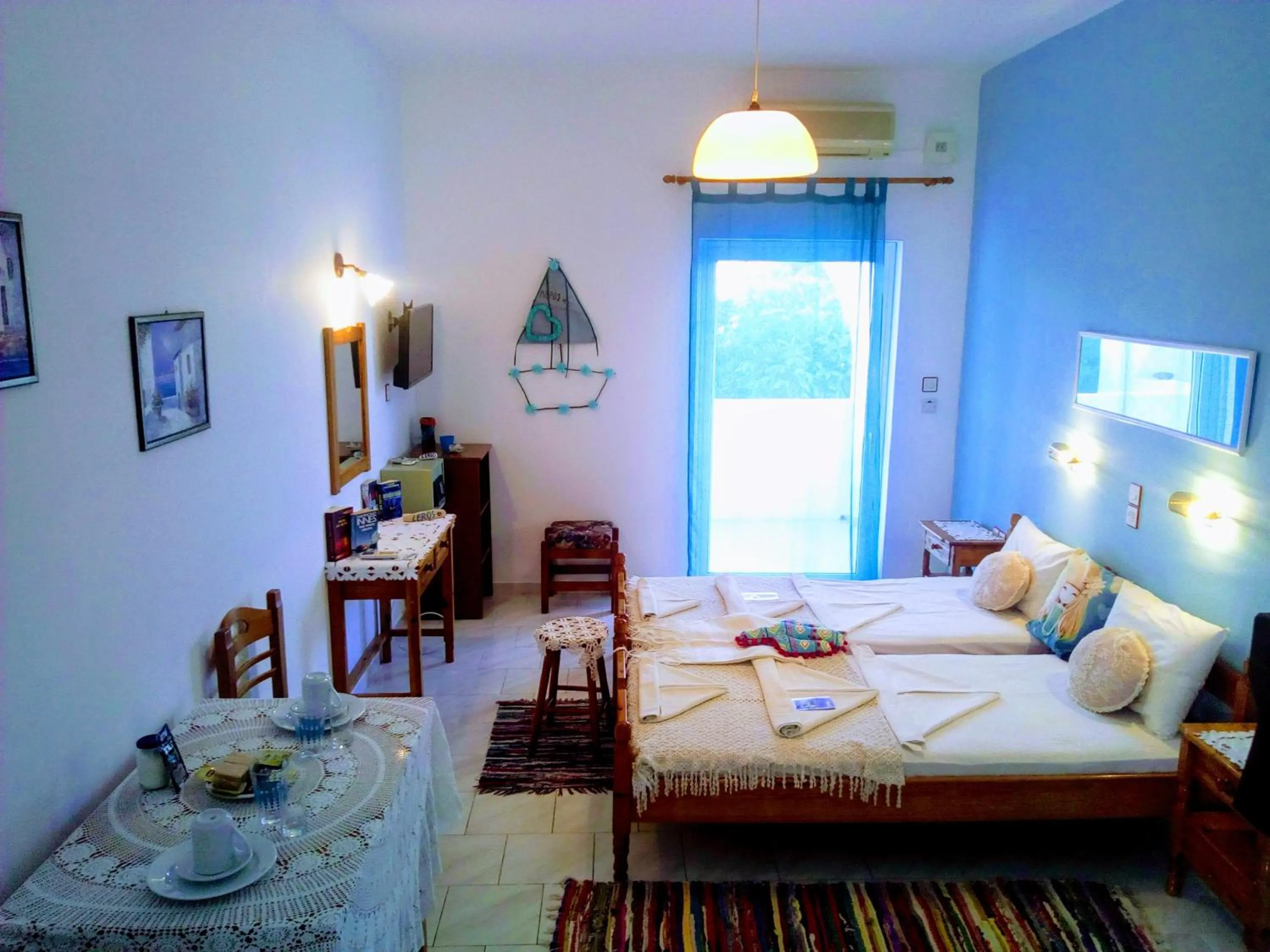 Bedroom in Paradisso Studios