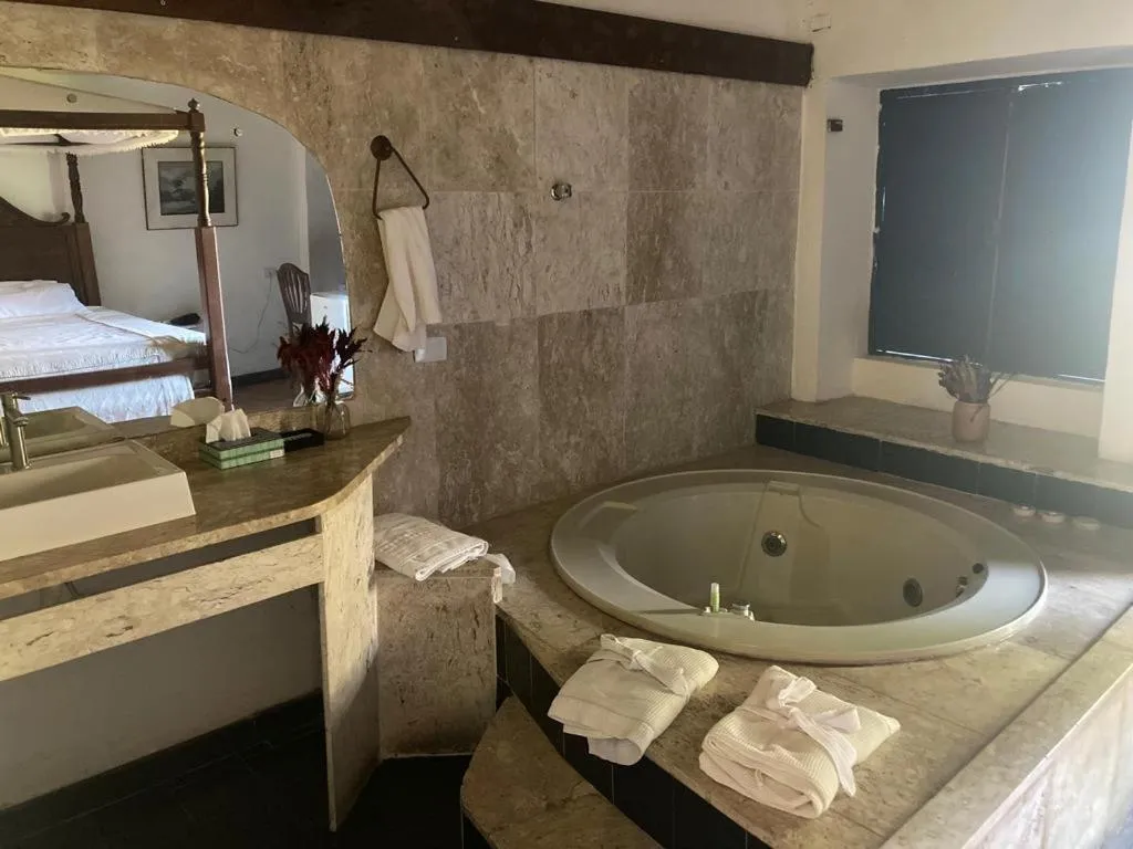 Bed in Pousada do Amparo