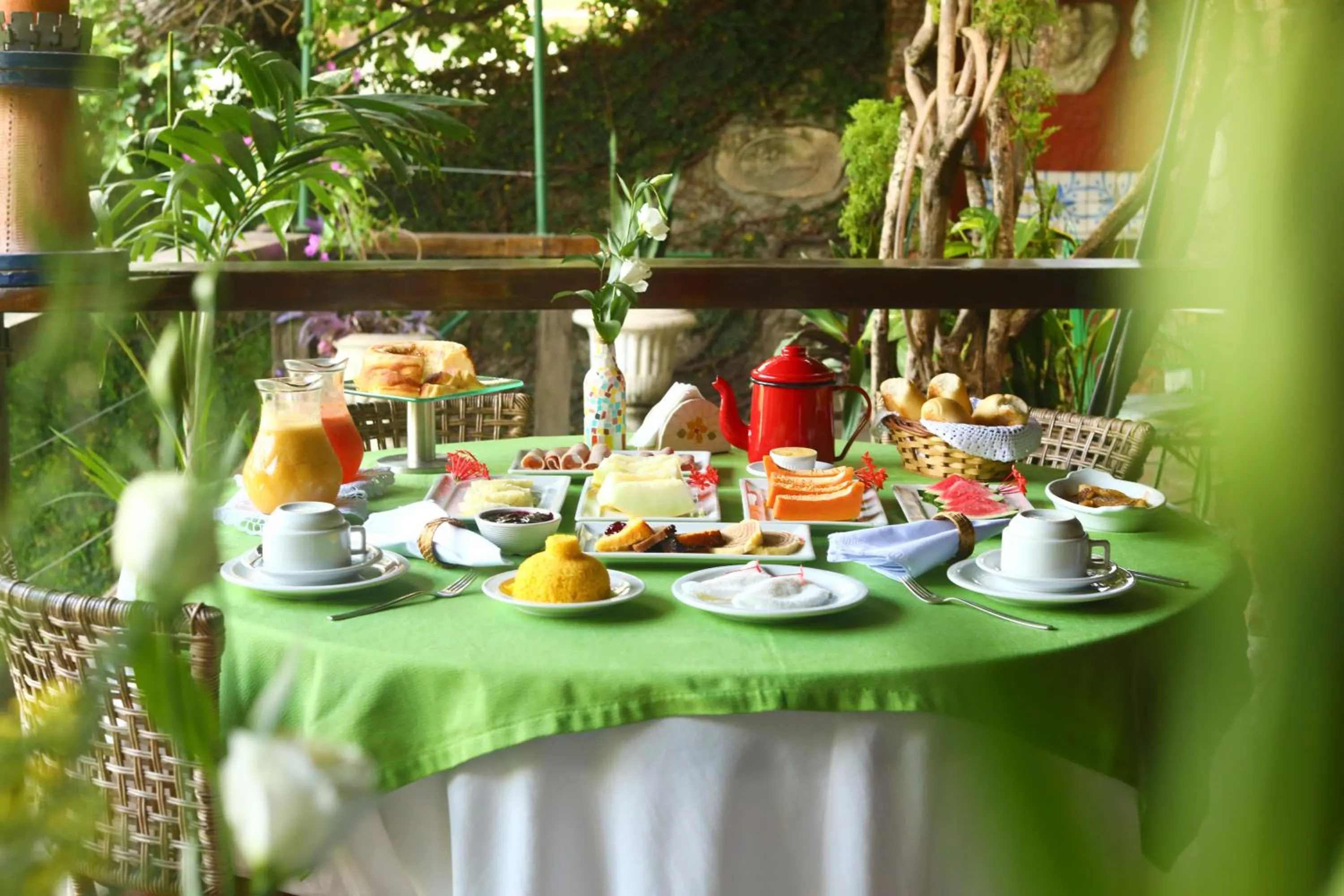 Breakfast in Pousada do Amparo