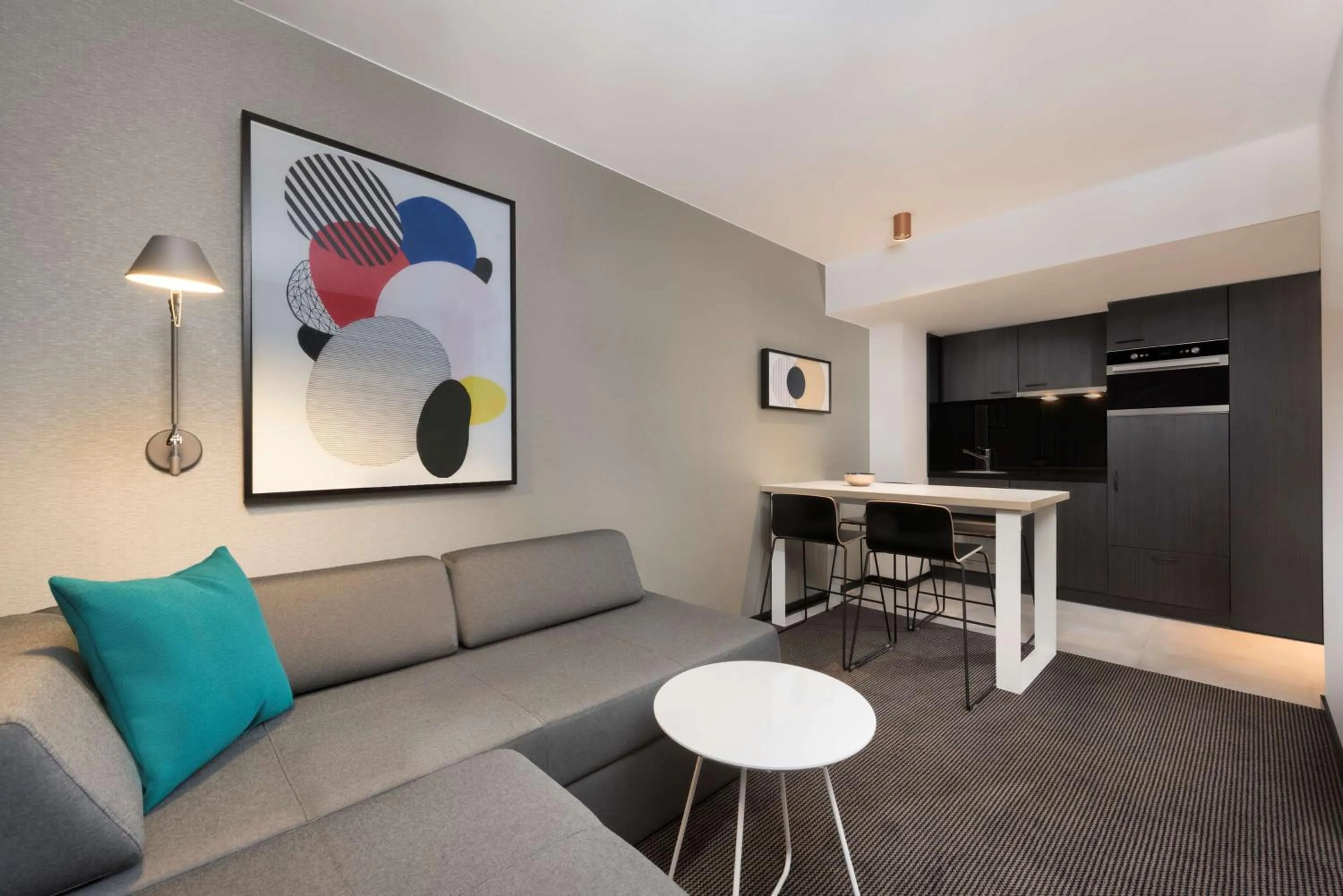 Bedroom in Adina Apartment Hotel Leipzig