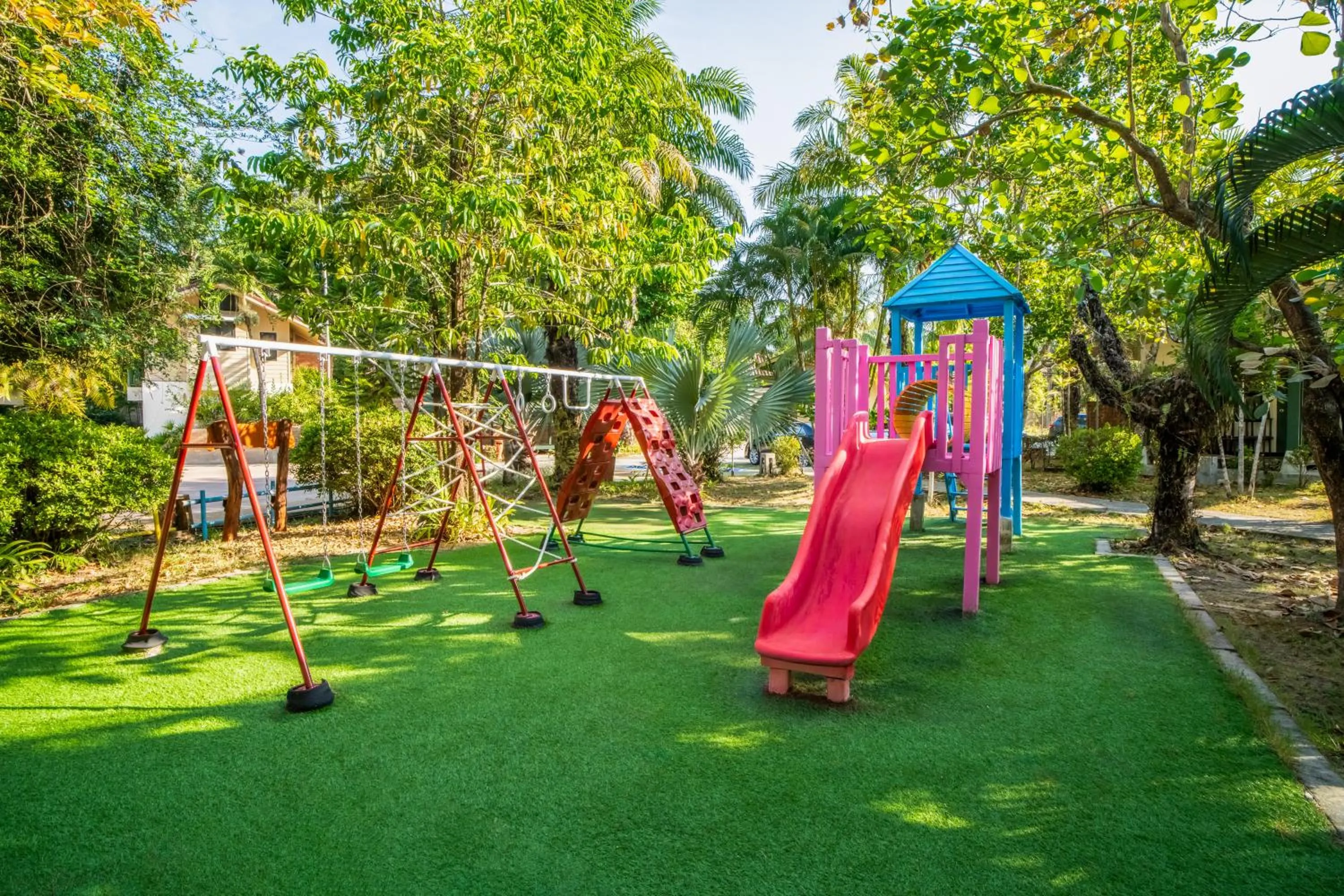 Children play ground in Baan Khaolak Beach Resort
