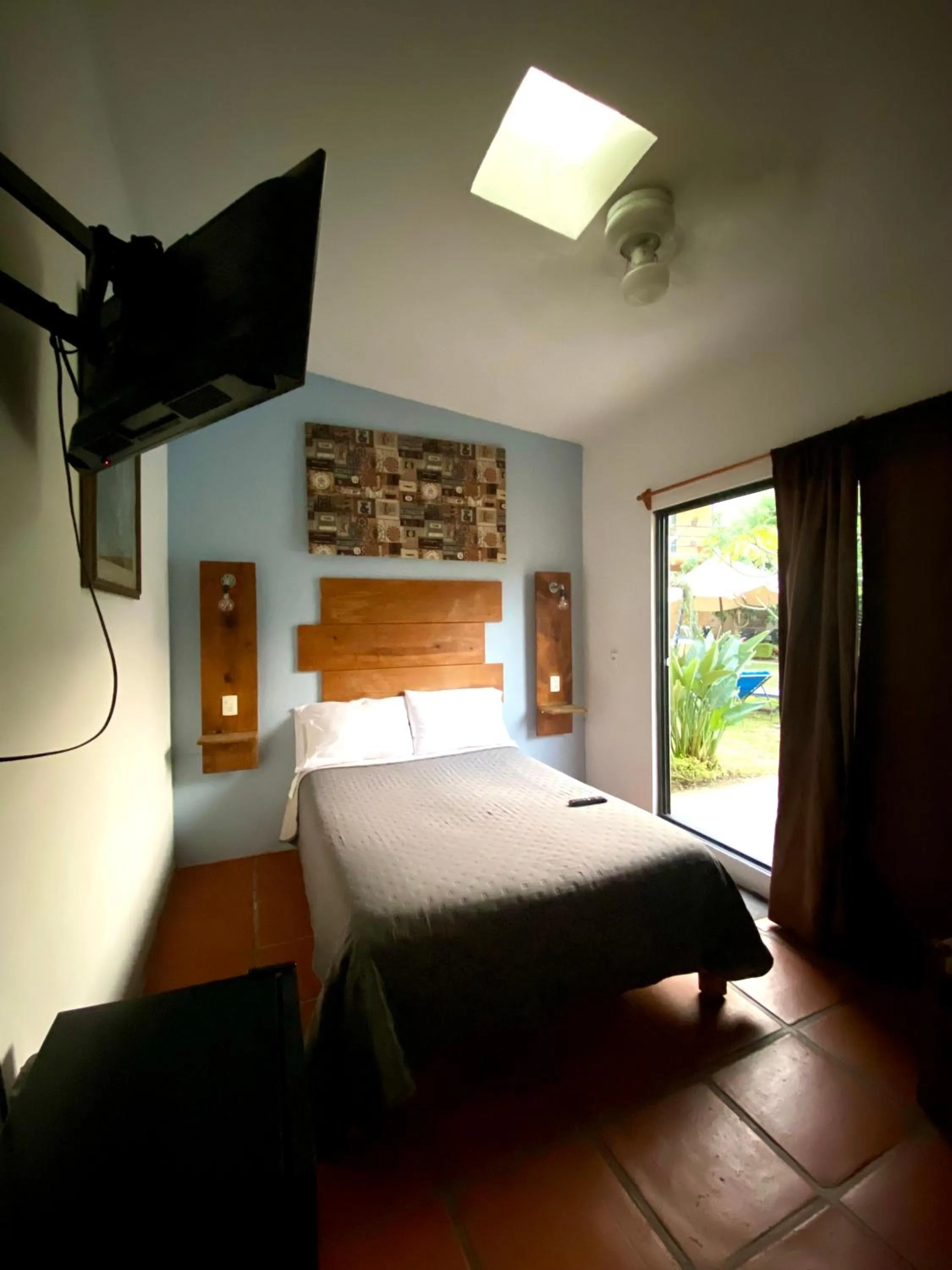 Bed in Posada Casa Topiltzin