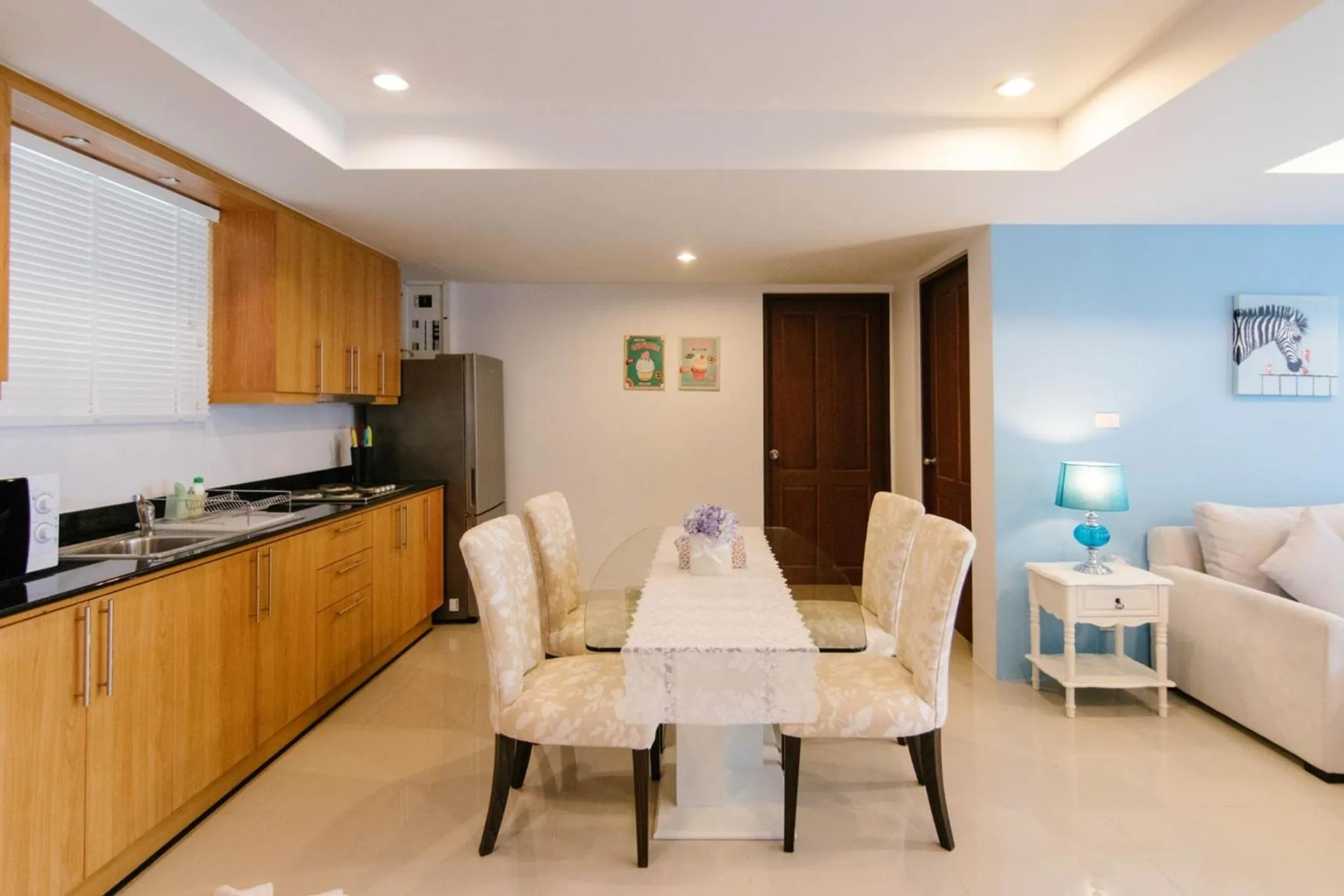 Kitchen or kitchenette in SeaRidge Hua Hin Resort & Poolvilla