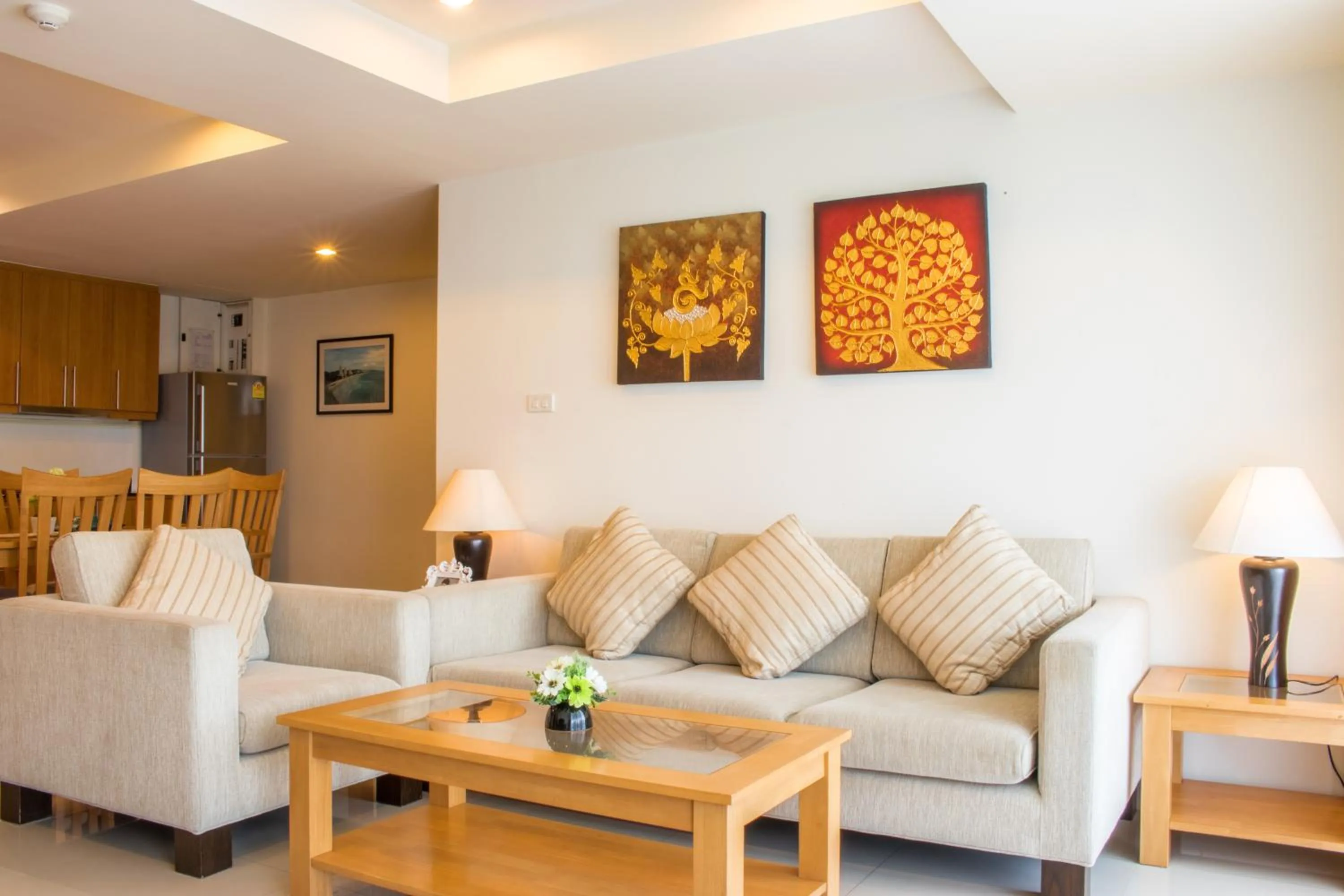 Living room in SeaRidge Hua Hin Resort & Poolvilla