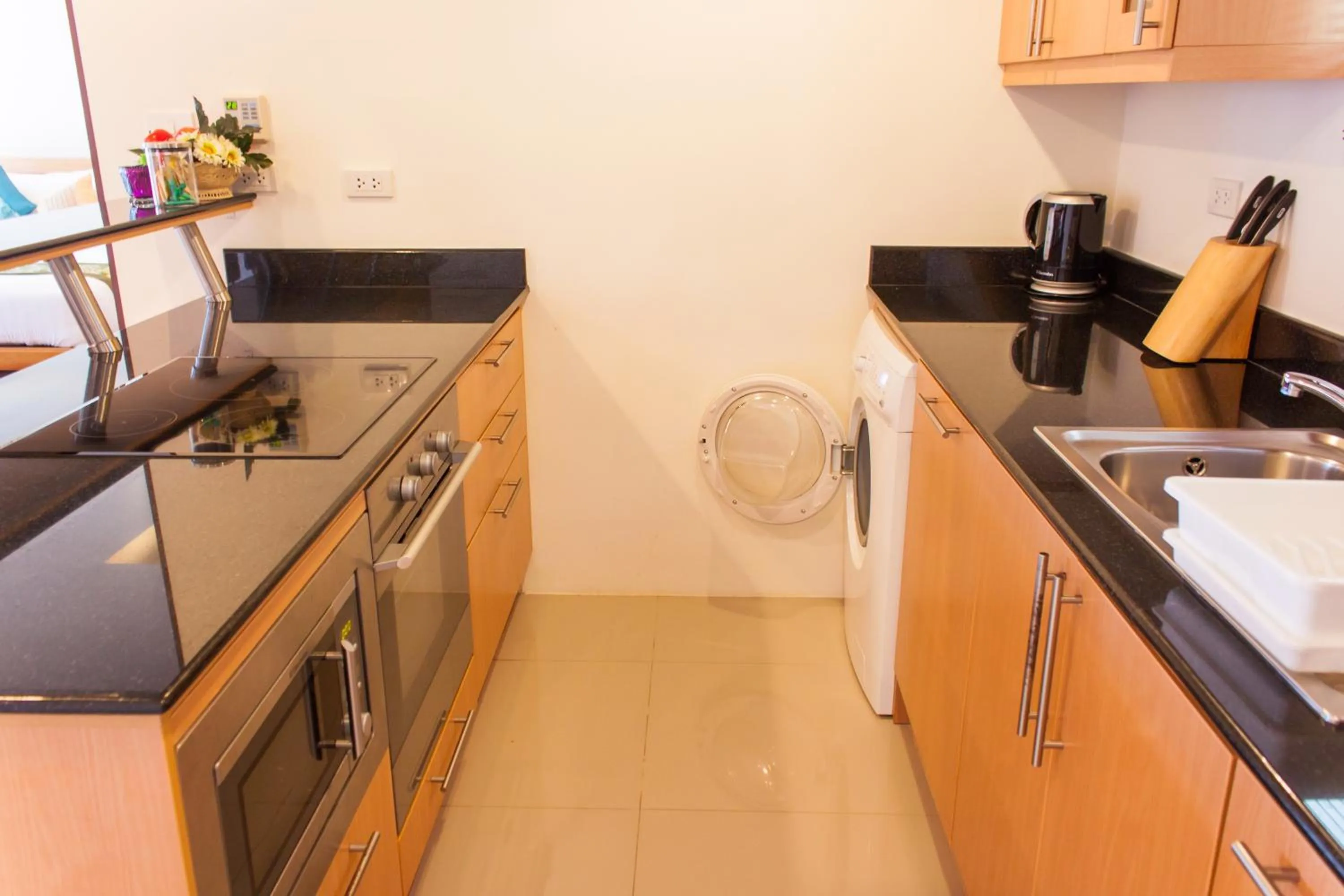 Kitchen or kitchenette in SeaRidge Hua Hin Resort & Poolvilla