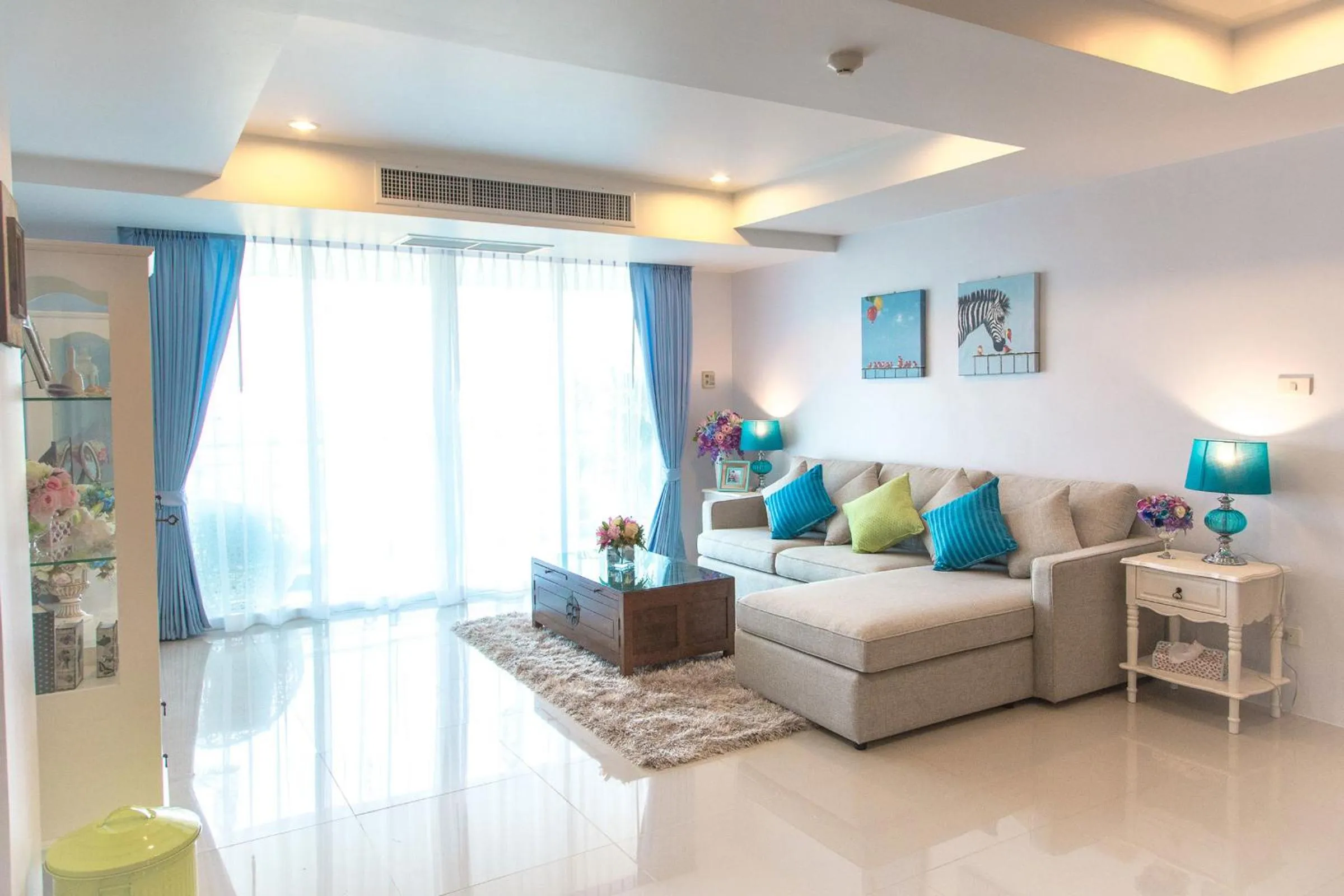 Living room, Bed in SeaRidge Hua Hin Resort & Poolvilla