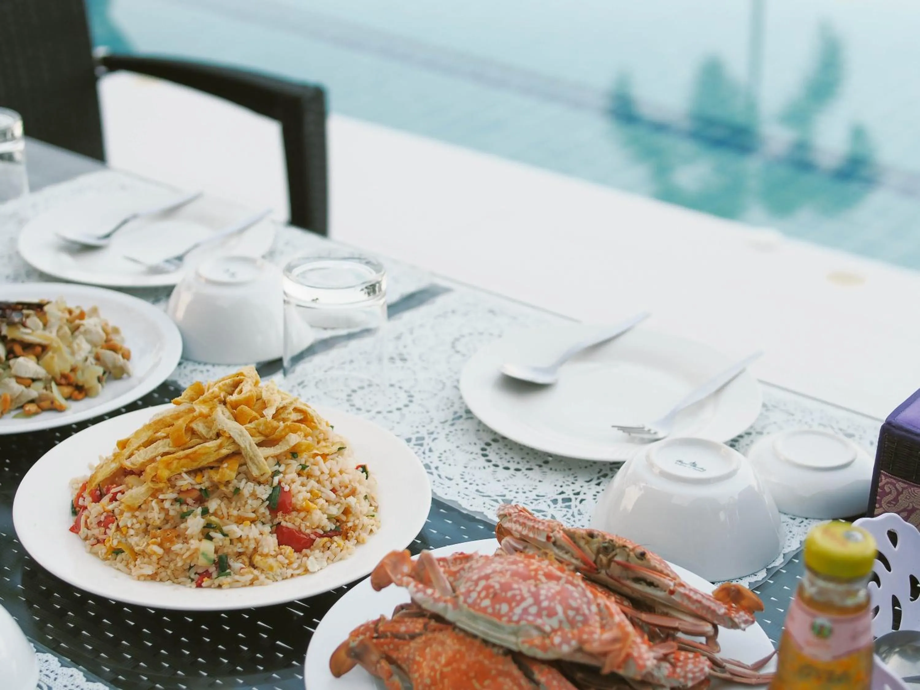 Food in SeaRidge Hua Hin Resort & Poolvilla
