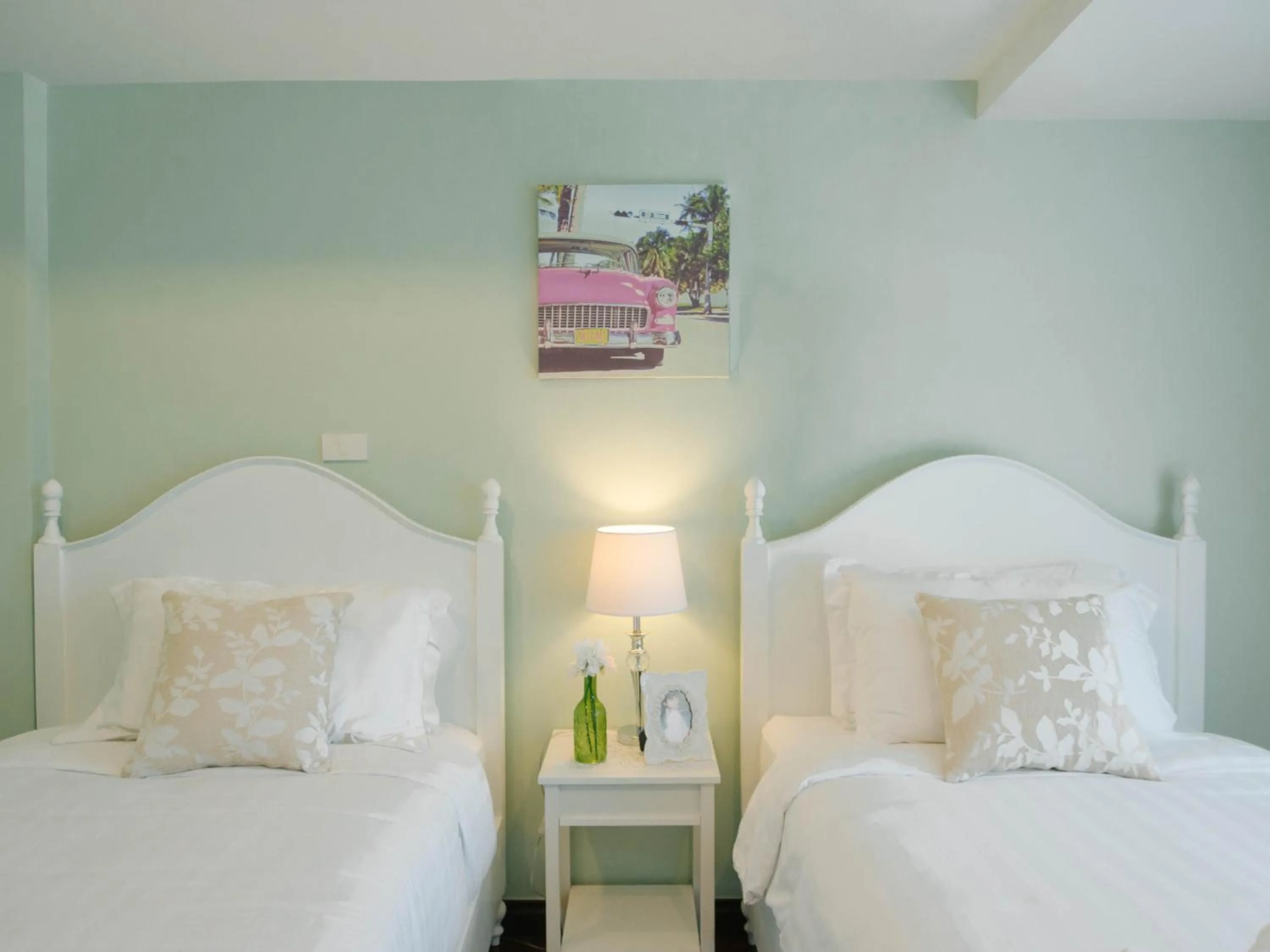 Decorative detail, Bed in SeaRidge Hua Hin Resort & Poolvilla