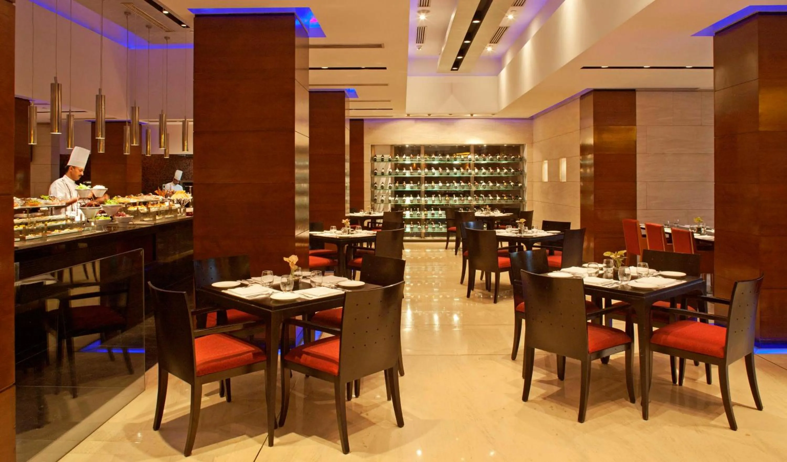 Restaurant/places to eat in Radisson Blu Plaza Delhi Airport