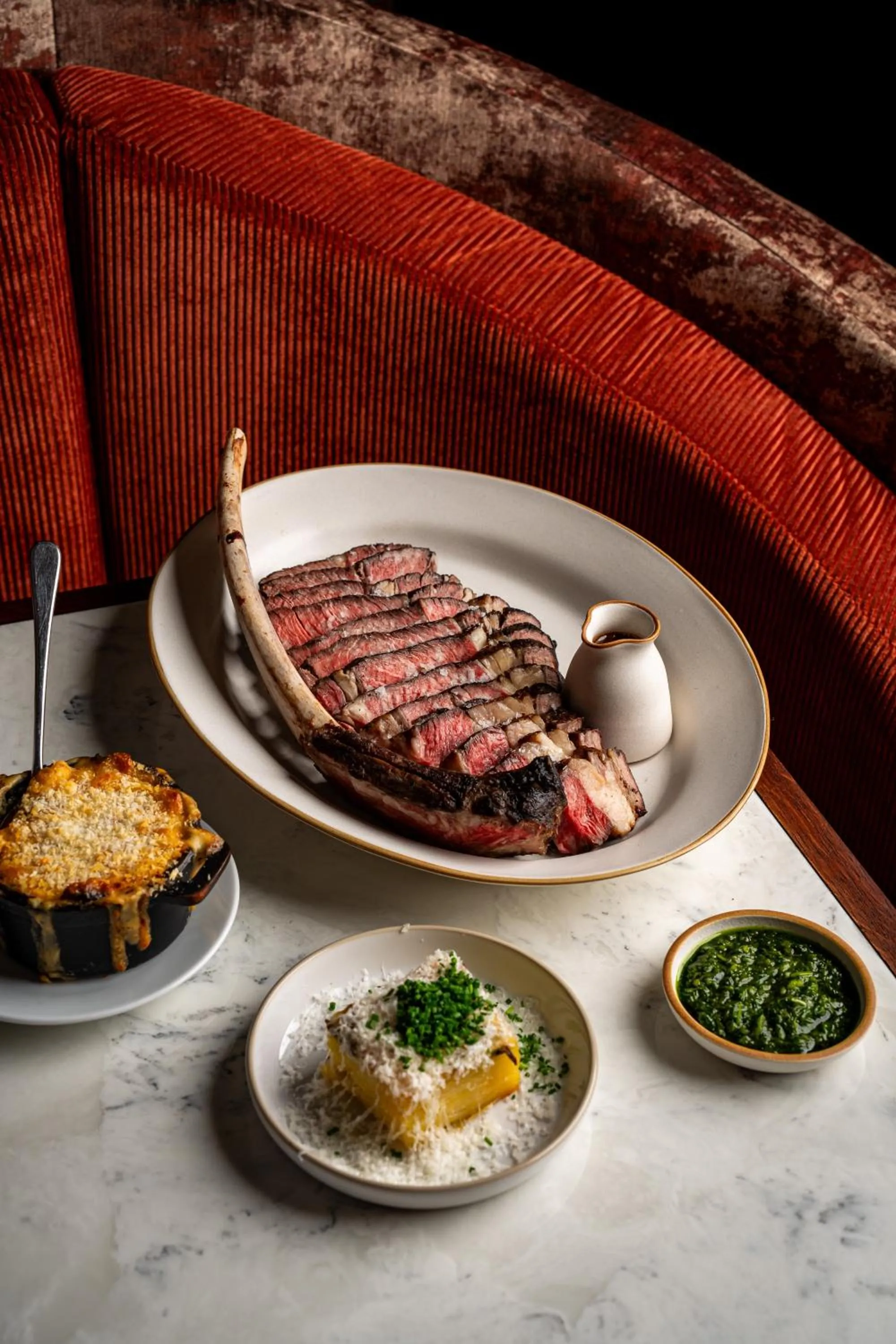 Restaurant/places to eat in Lanelay Hall Hotel & Spa