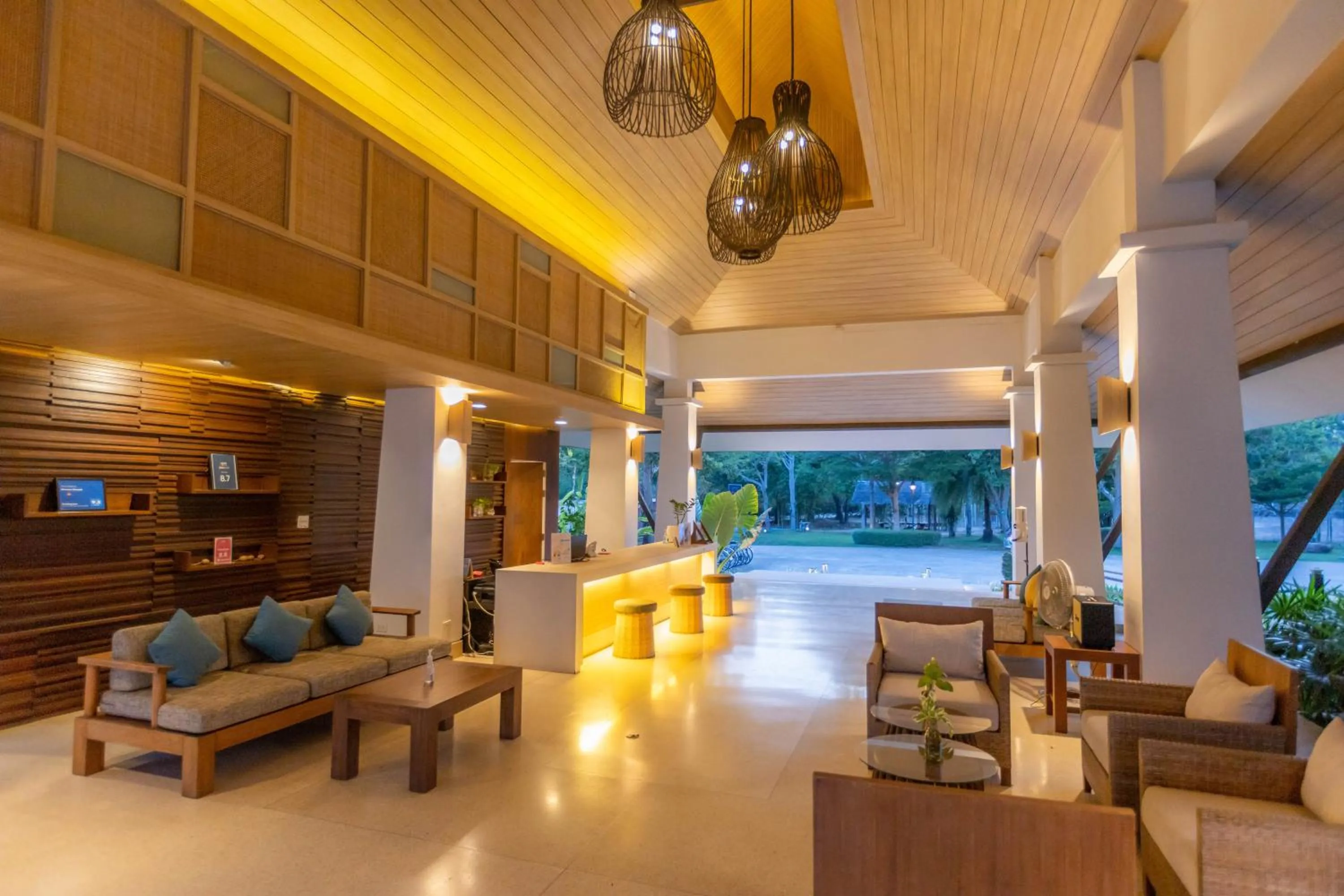 Lobby or reception in Sirarun Resort