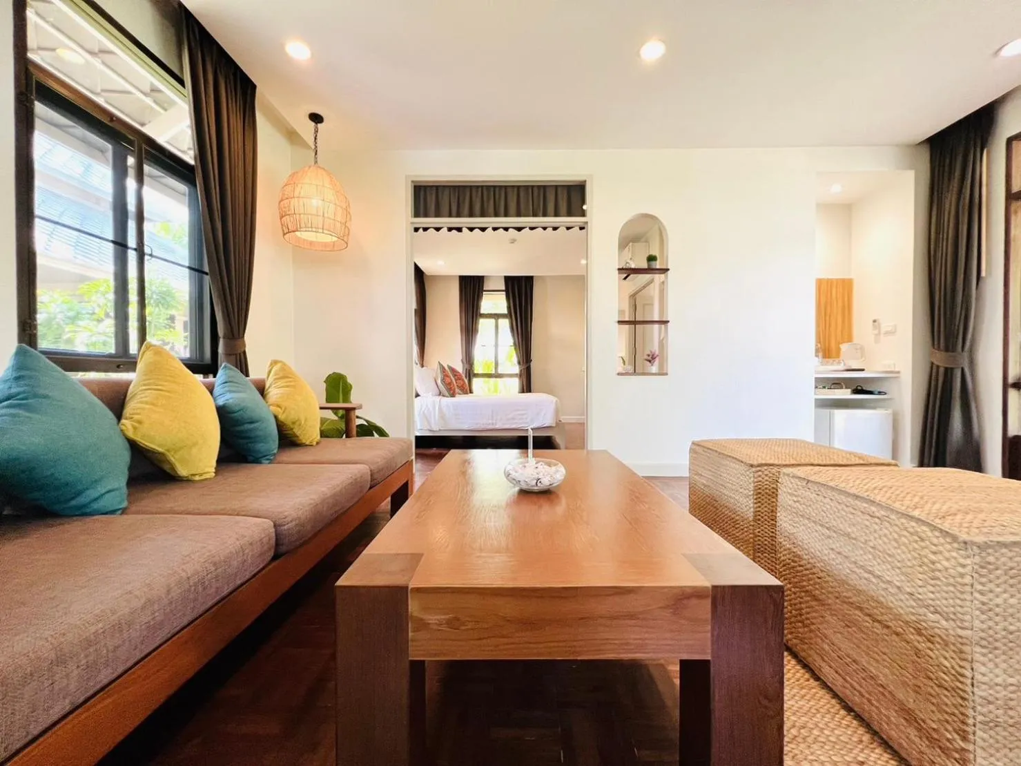 Living room in Sirarun Resort