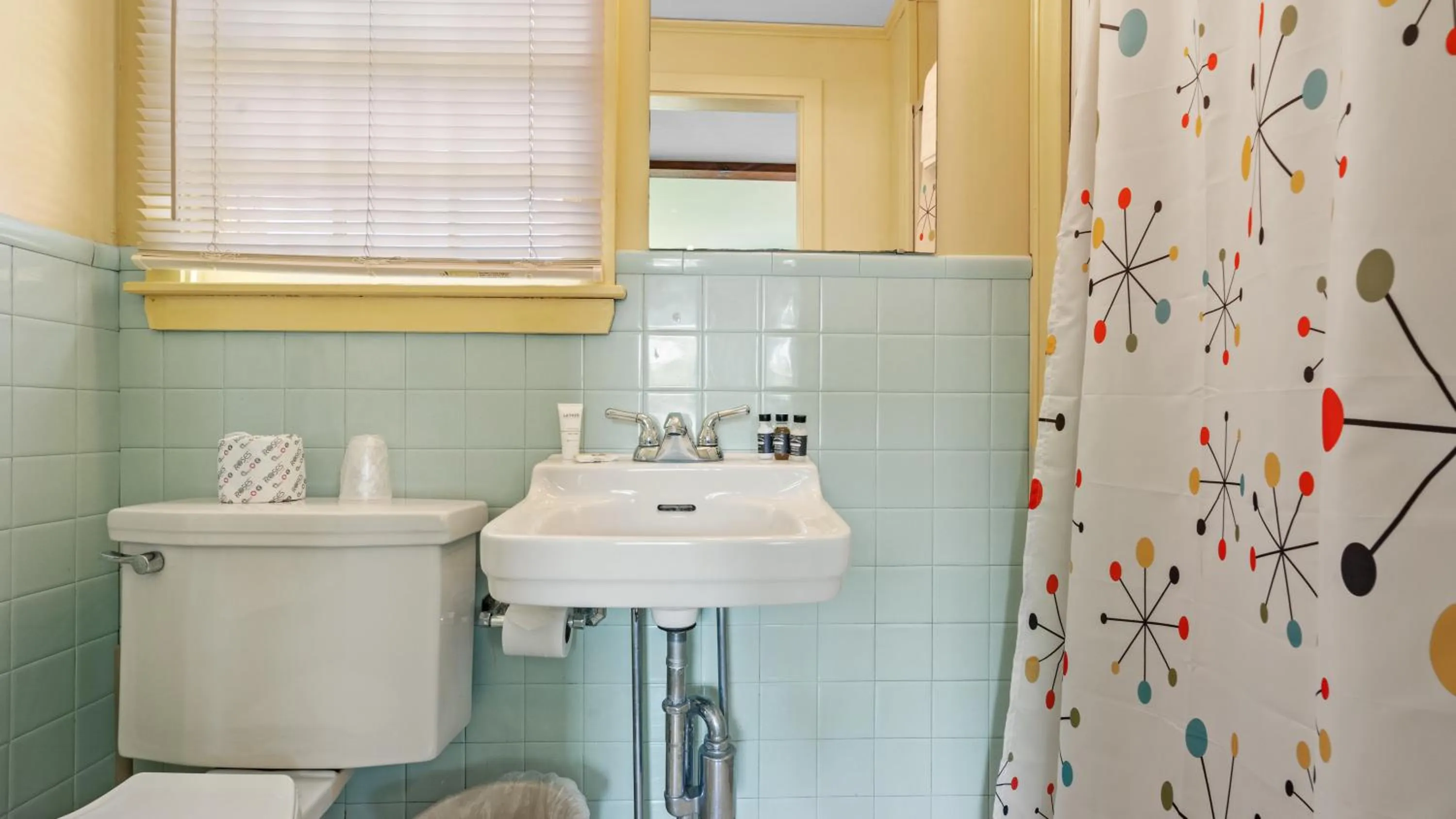 Bathroom in Mid-Town Motel