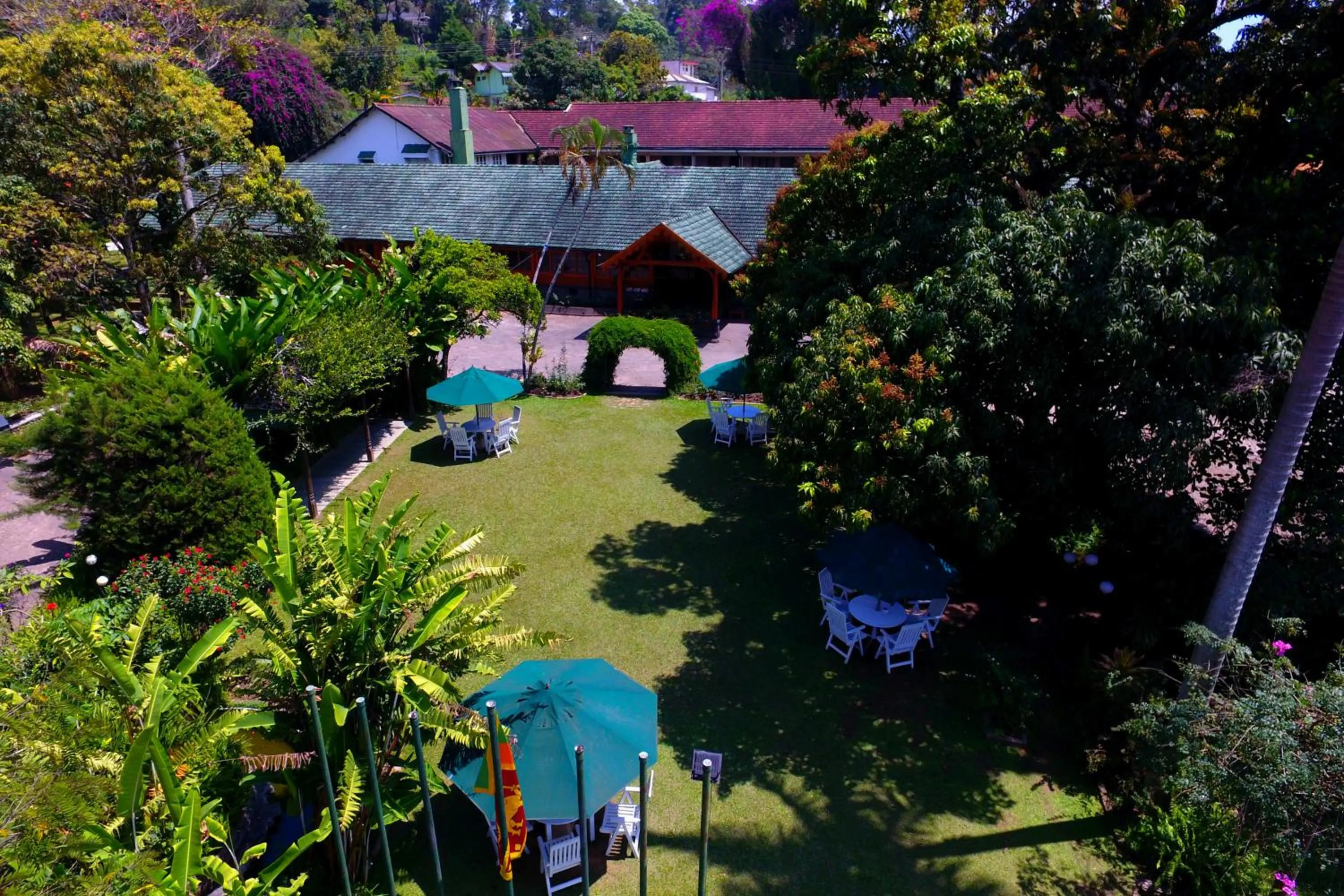 Garden in Bandarawela Hotel